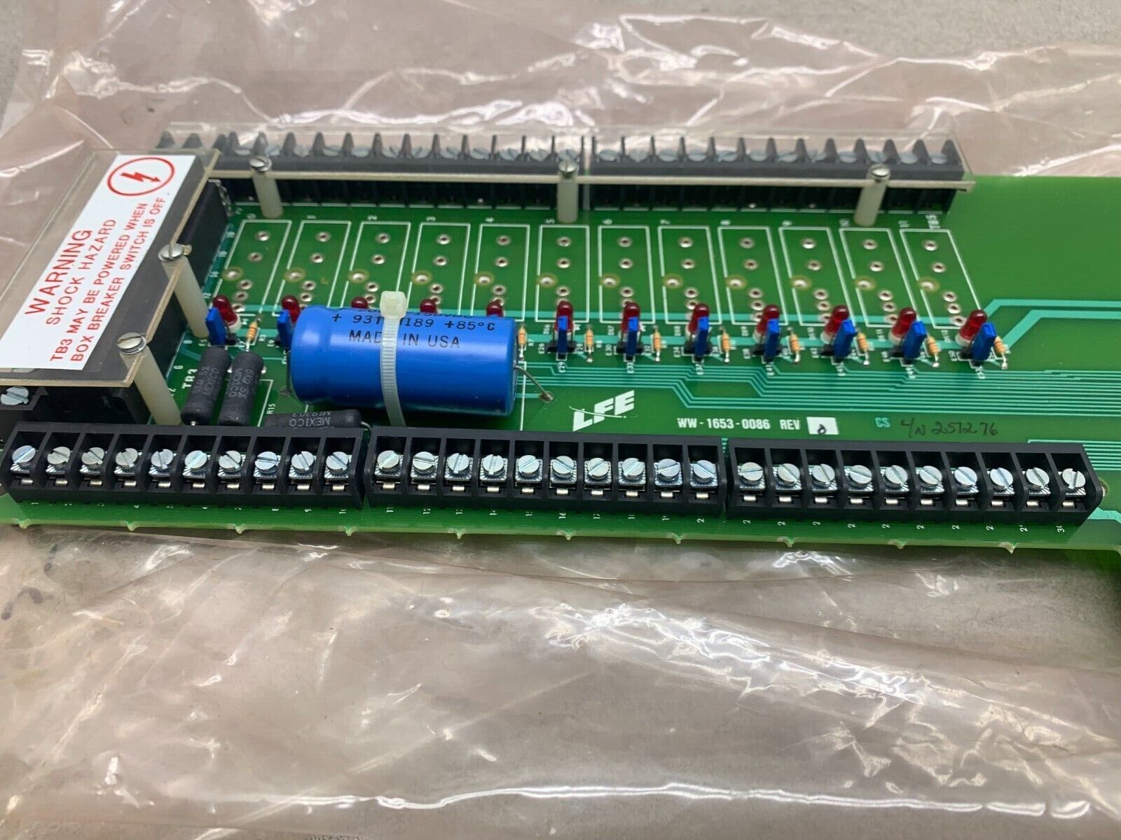 NEW NO BOX LFE CIRCUIT BOARD WW-1653-0086