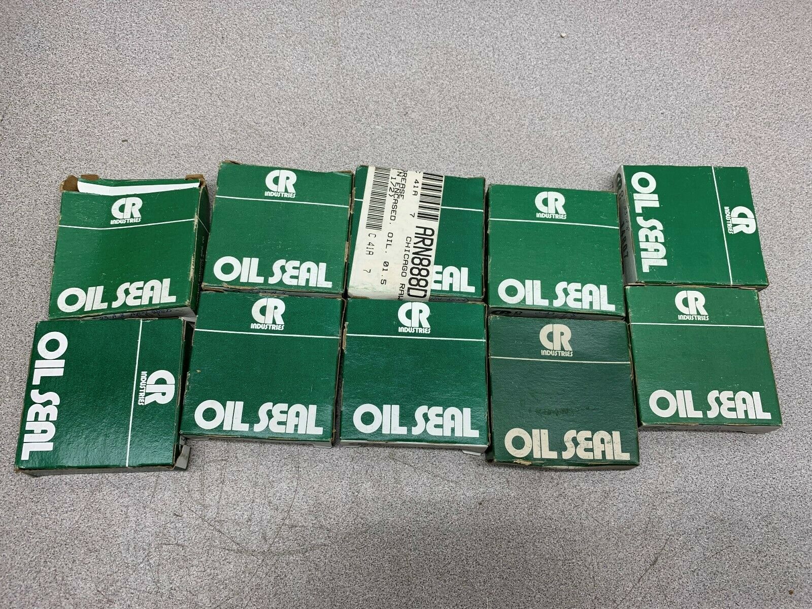 LOT OF 10 NEW IN BOX CHICAGO RAWHIDE OIL SEAL 14807