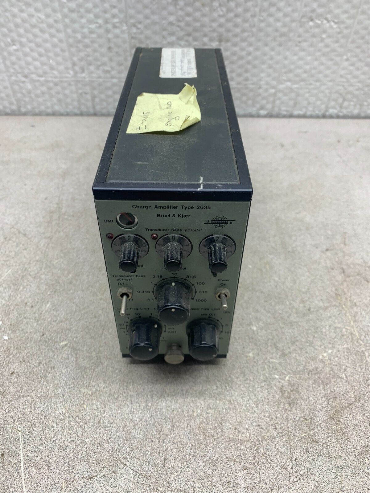 USED BRUEL & KJAER CHARGE AMPLIFIER TYPE 2635