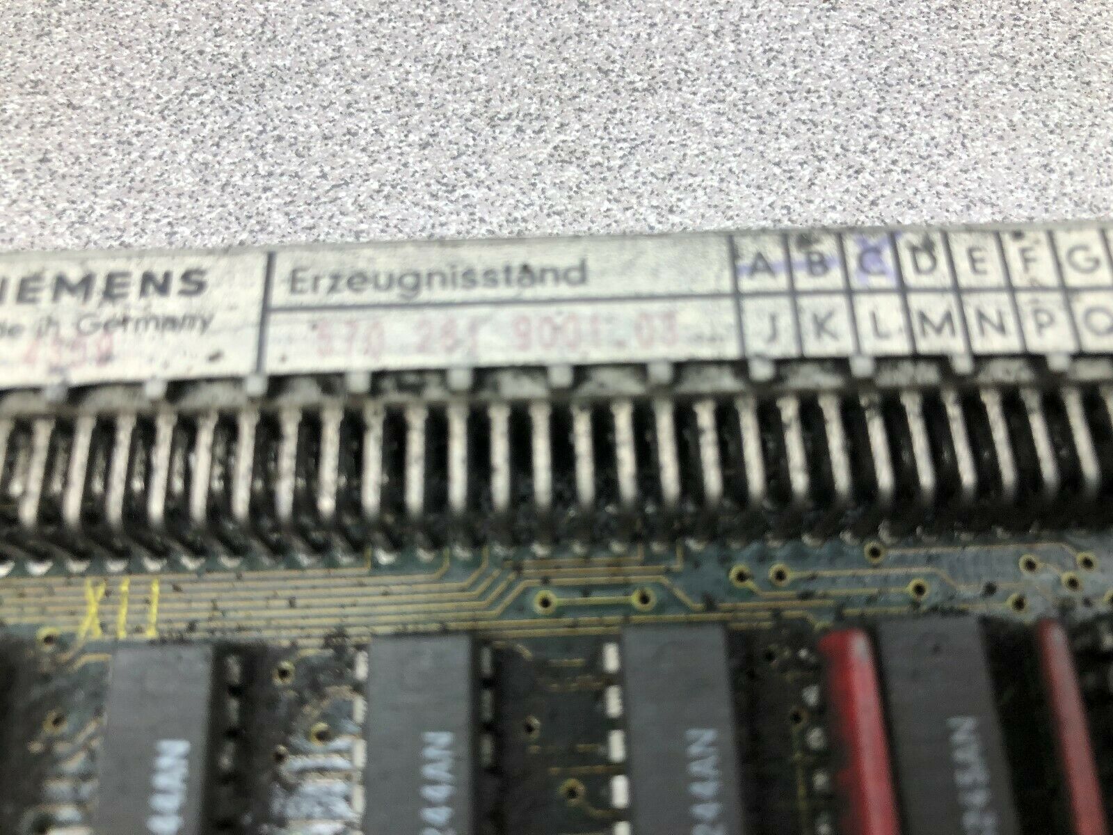 USED SIEMENS CURCUIT CARD MODULE 570 281 9001.03