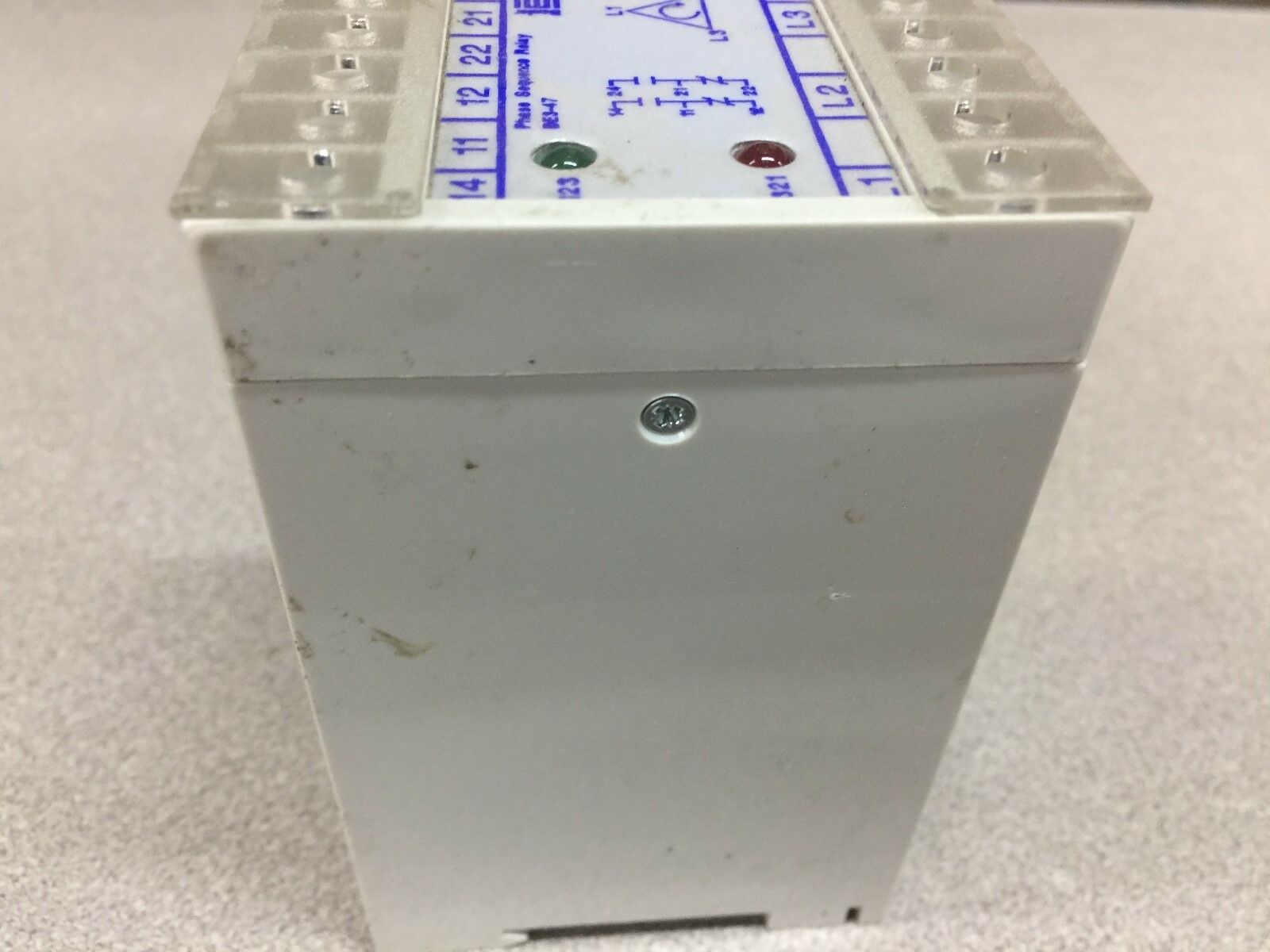 USED BASLER ELECTRIC PHASE SEQUENCE RELAY BE3-47-3A4N2