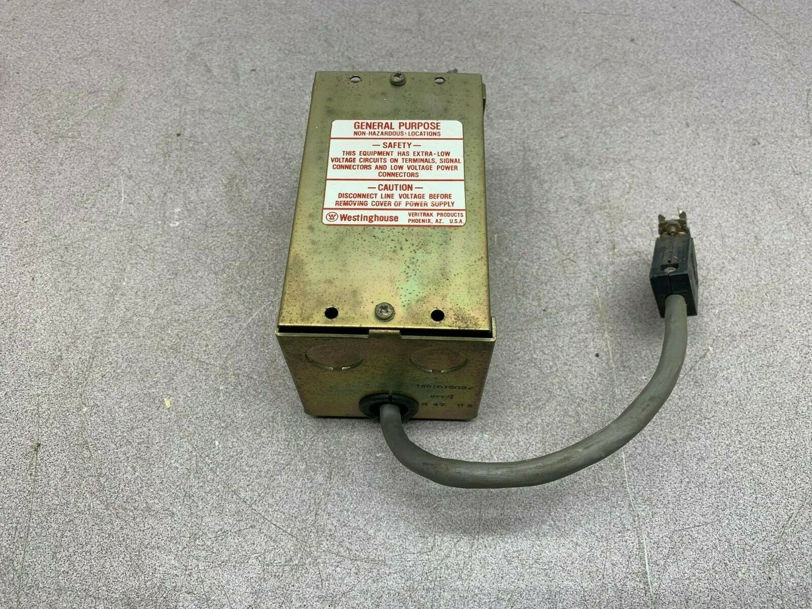 USED WESTINGHOUSE POWER SUPPLY 1501D18G02