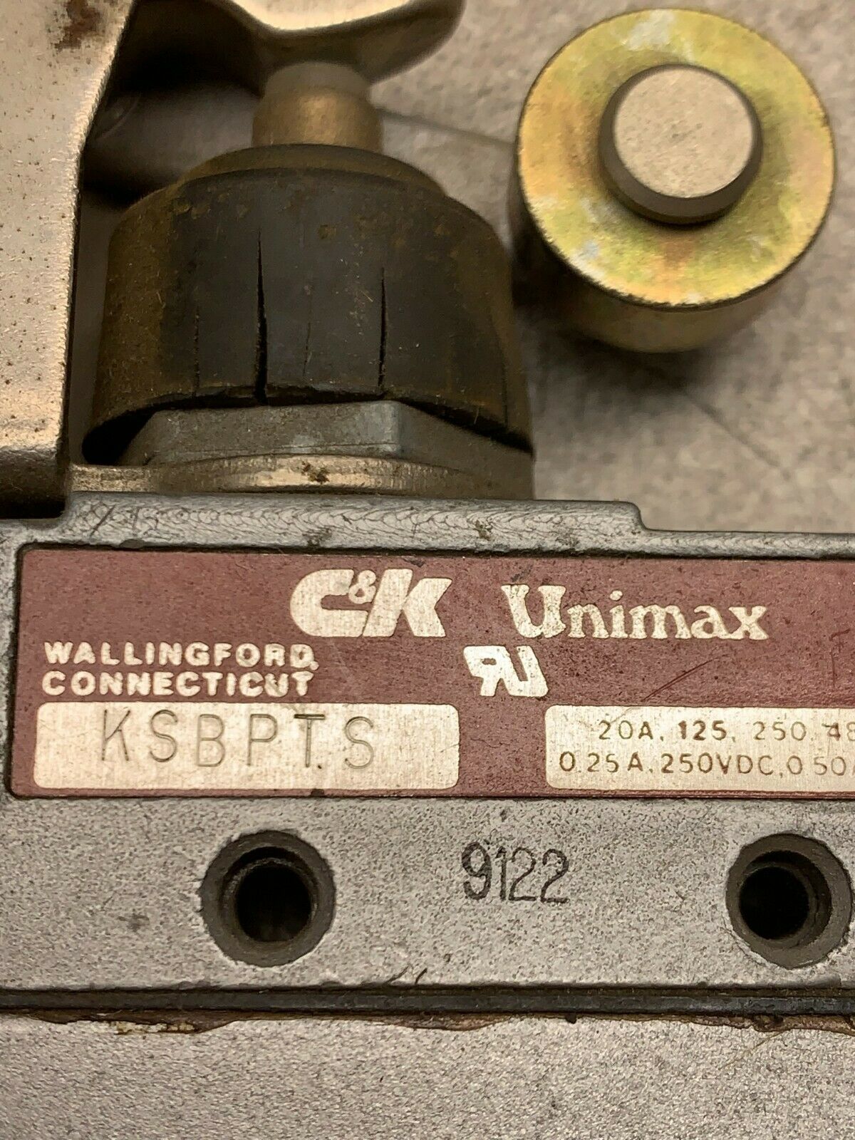 USED C&K UNIMAX SWITCH KSBPTS