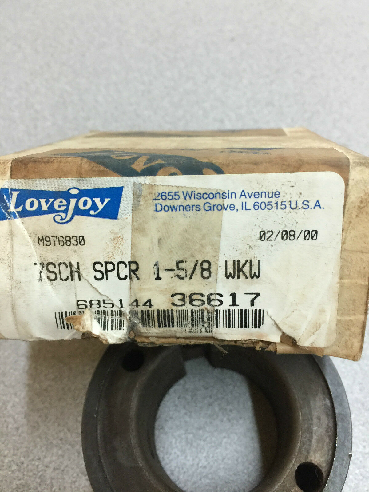 NEW IN BOX LOVEJOY COUPLING 7SCH SPCR 1-5/8 WKW