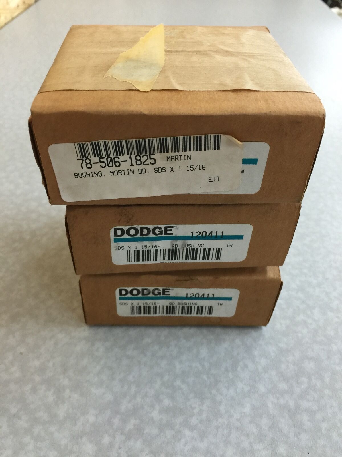 NEW IN BOX DODGE QUICK DISCONNECT BUSHING SDSX 1-15/16 BORE DIAMETER 120411