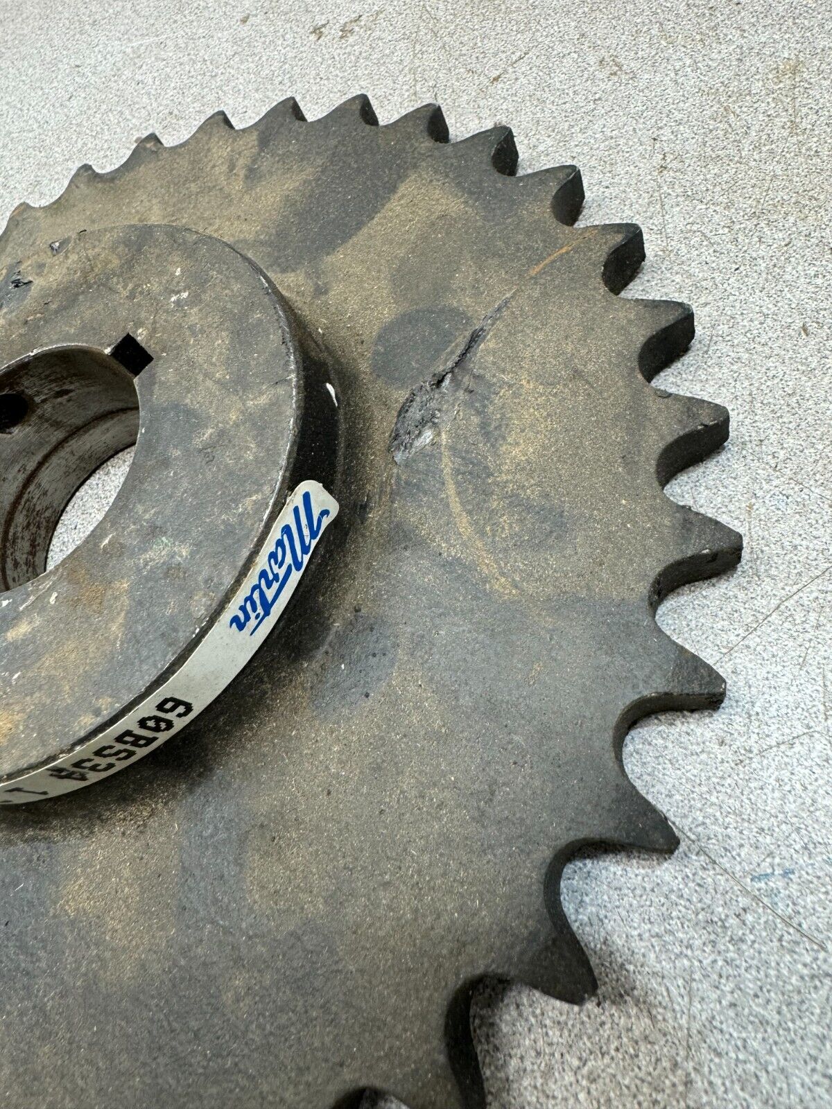 NEW MARTIN 1-3/4" BORE CHAIN SPROCKET 60BS34 1-3/4