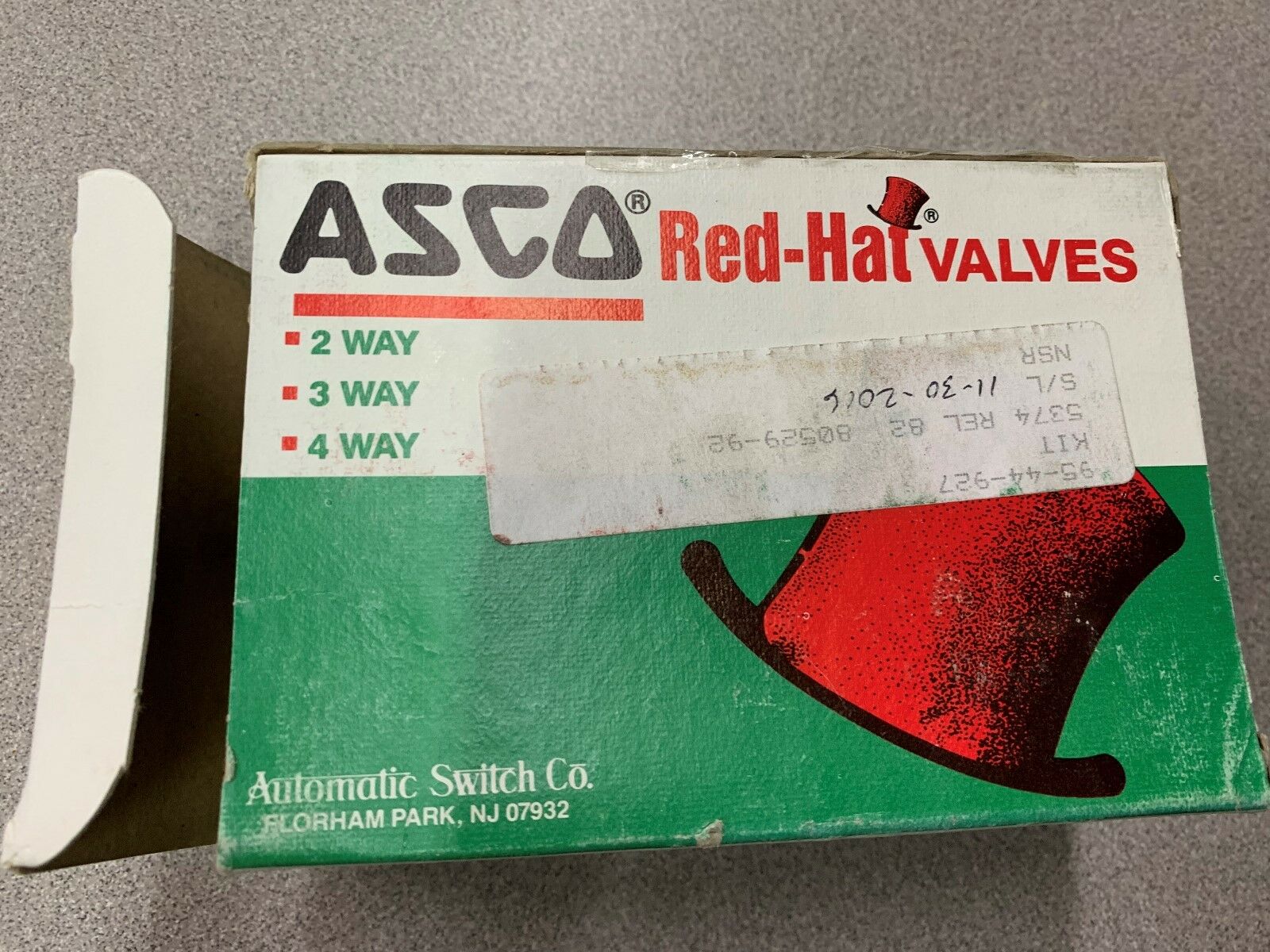 NEW IN BOX ASCO VALVE KIT 302724