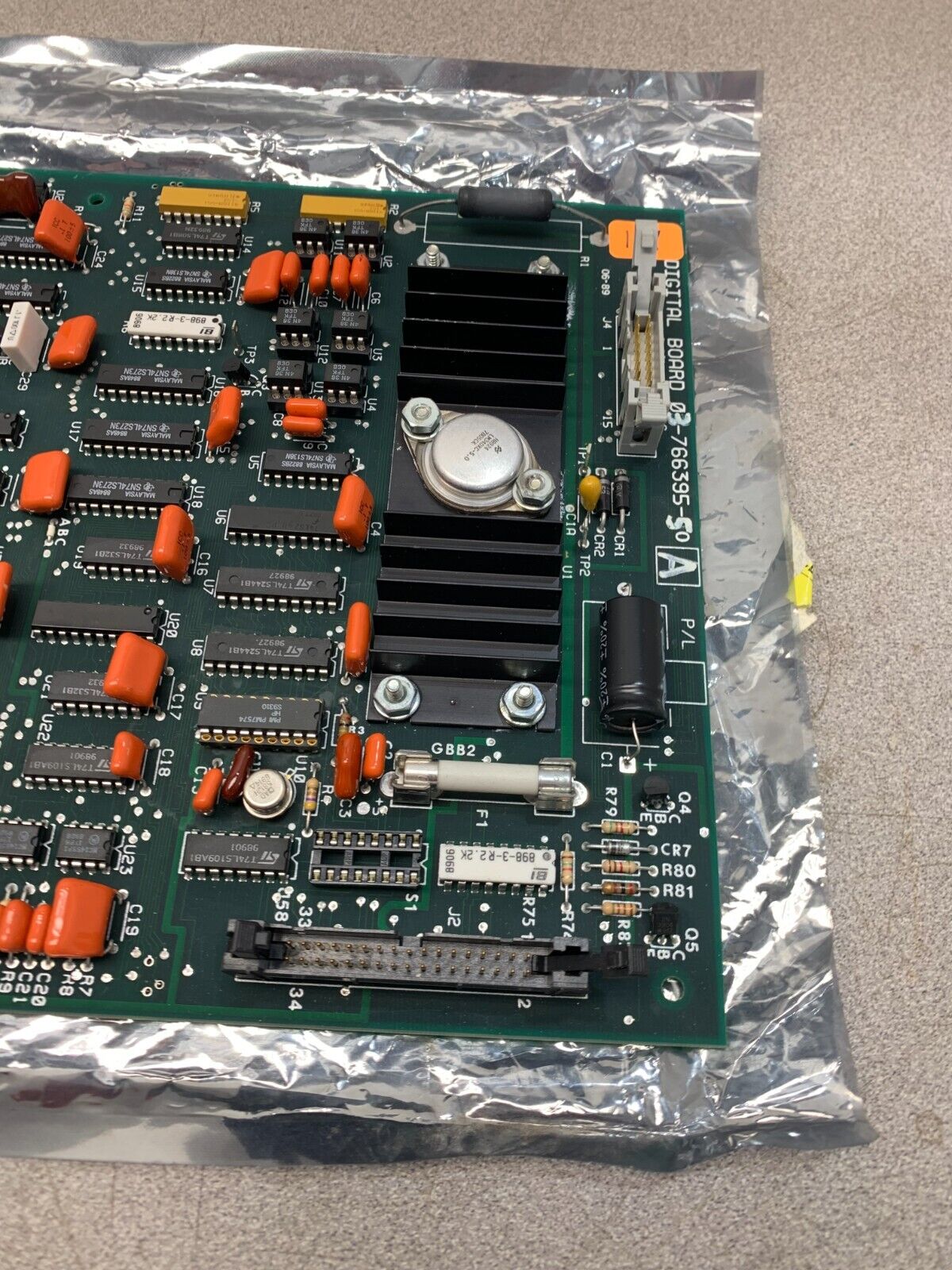 USED EMERSON PC DIGITAL BOARD 03-766395-50 A