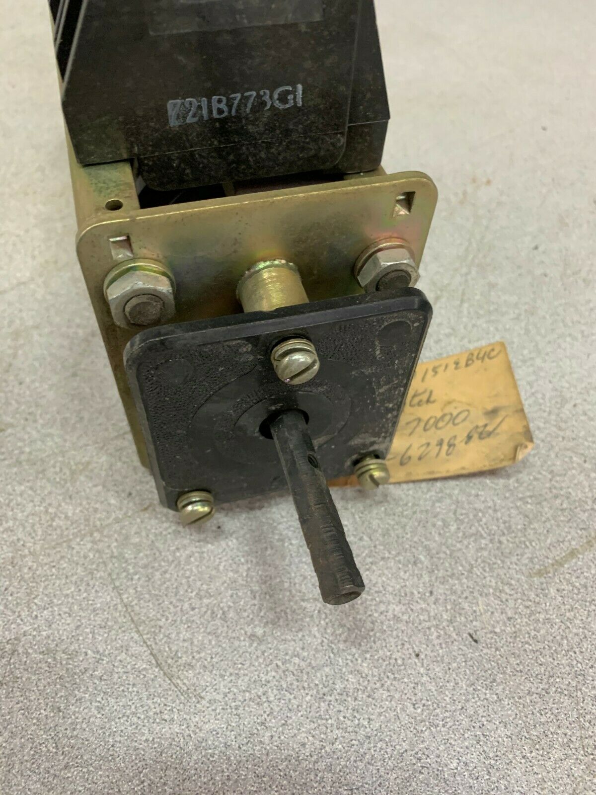 USED GENERAL ELECTRIC MASTER SWITCH IC3012 M151EB4C