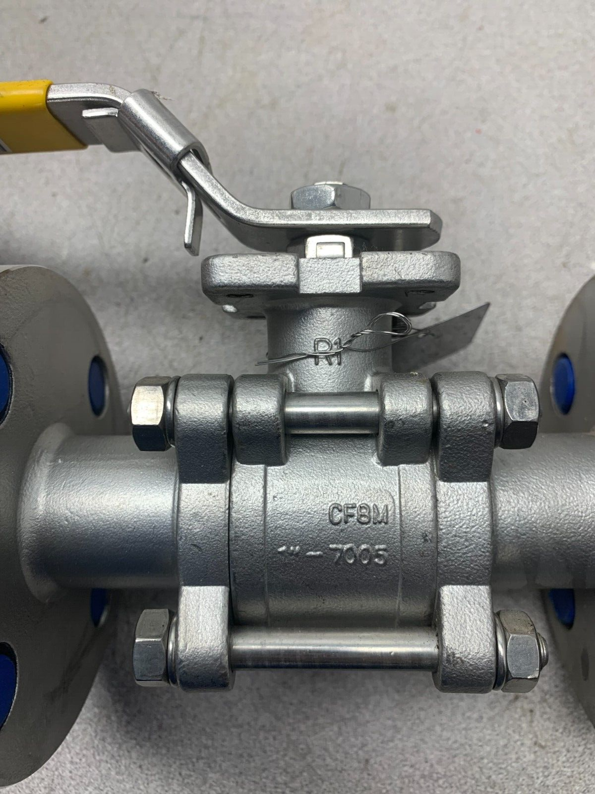 NEW FLOW-TEK SERIES 7000 STAINLESS 1" FLANGED BALL VALVE 1000 WOG BODY CF8M