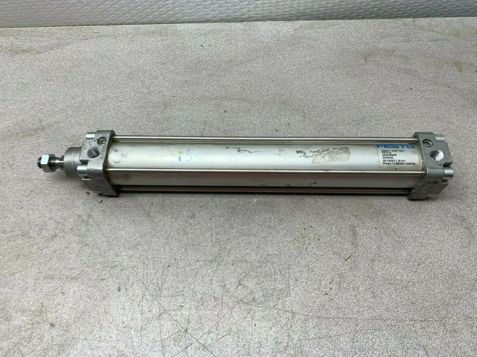 USED FESTO PNEUMATIC AIR CYLINDER DNG-1 5/8"-10"-PPV-A