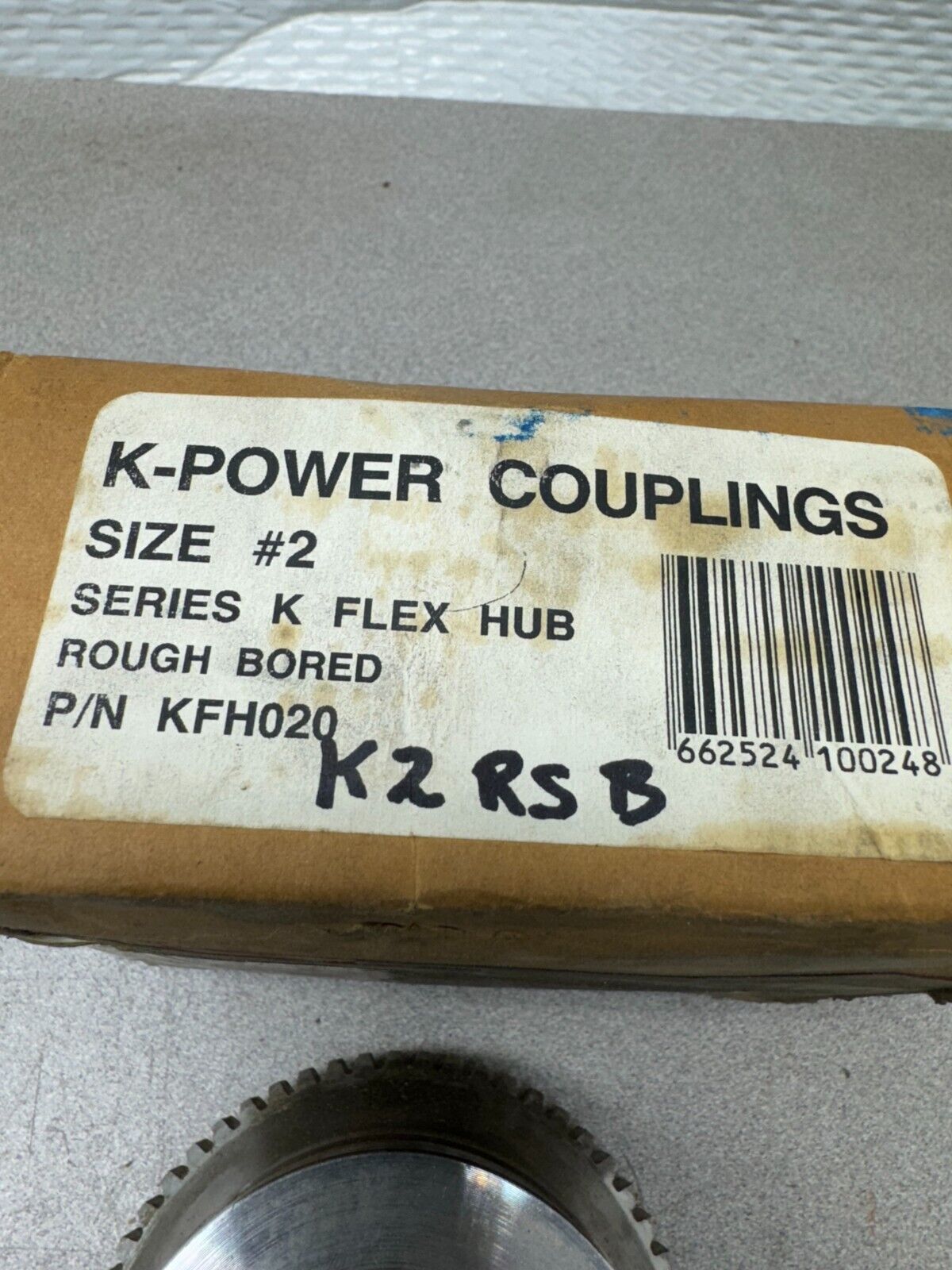NEW IN BOX K POWER COUPLINGS SERIES K FLEX HUB SIZE #2 KFH020