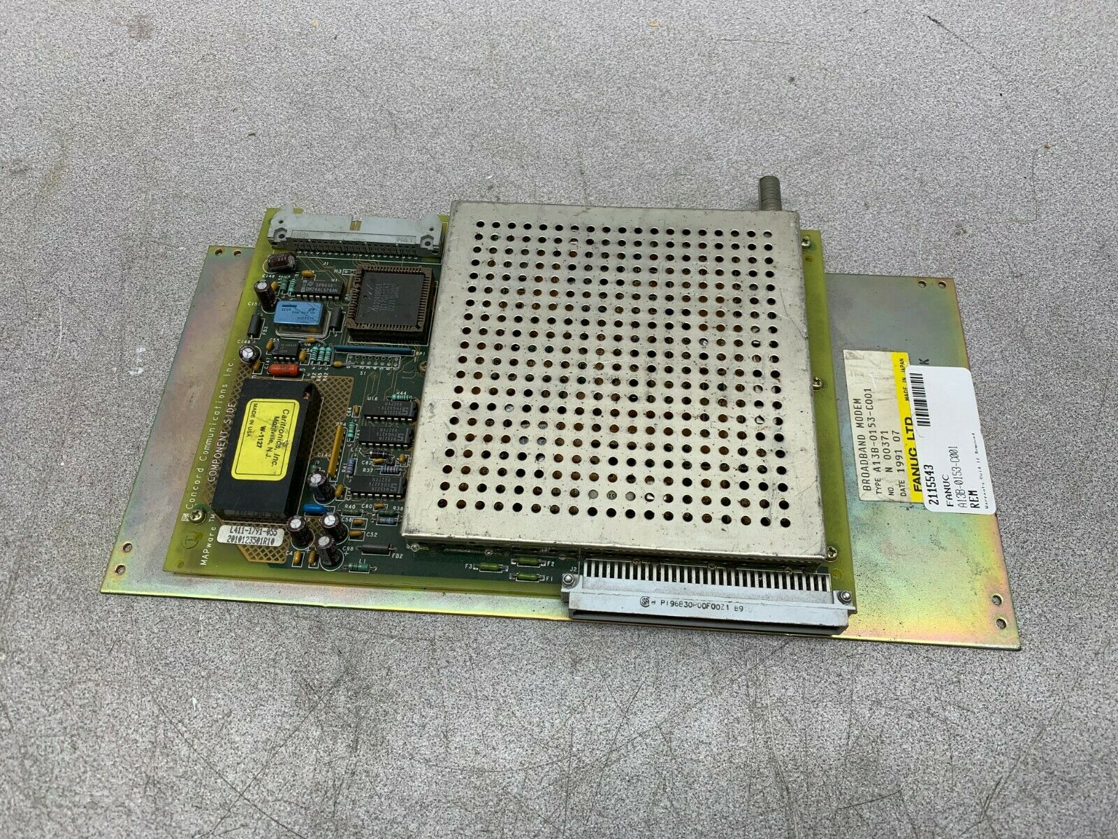 USED FANUC BROADBAND MODEM A13B-0153-C001