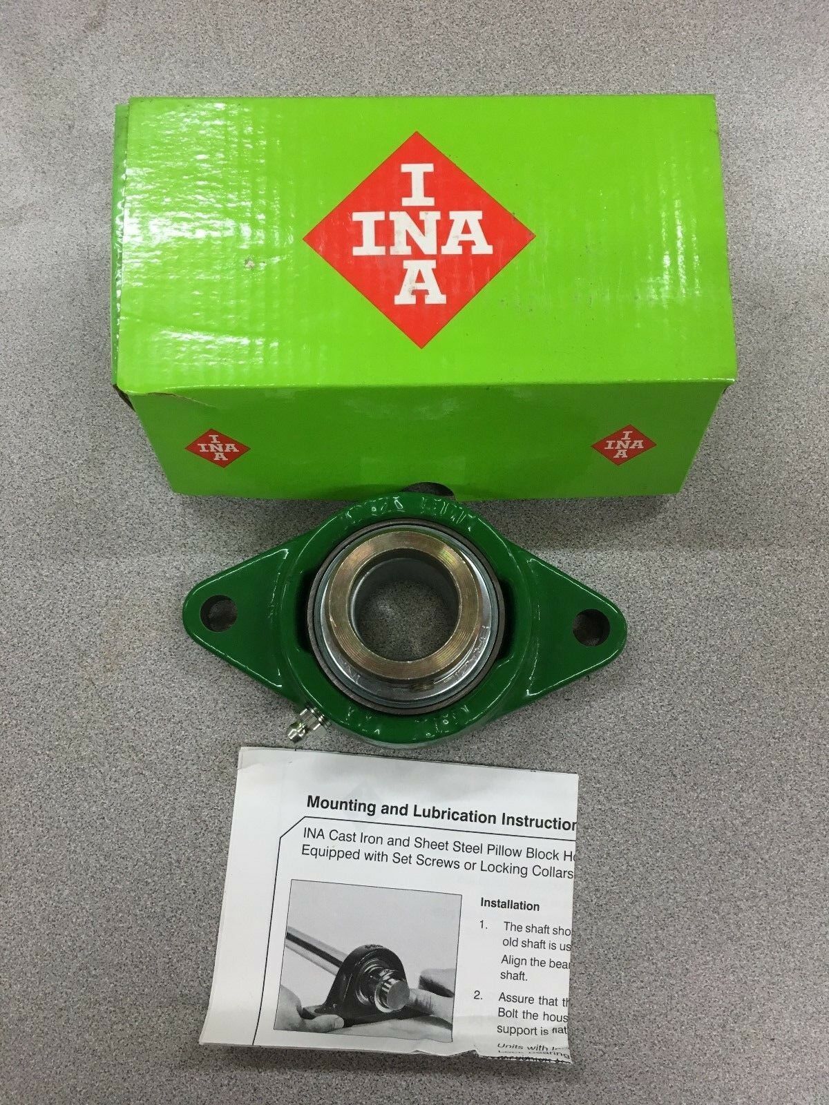 NEW IN BOX INA 2-BOLT FLANGE BEARING RCJT30