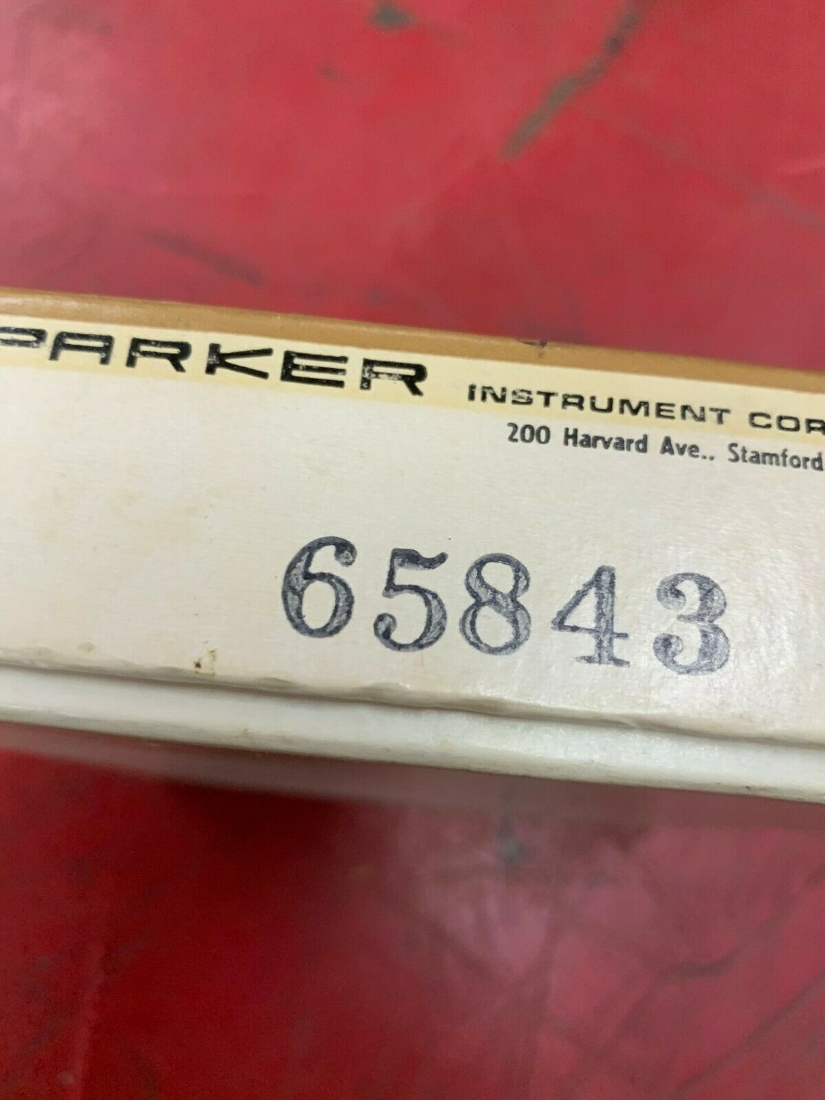 NEW IN BOX PARKER PANEL METER 65843