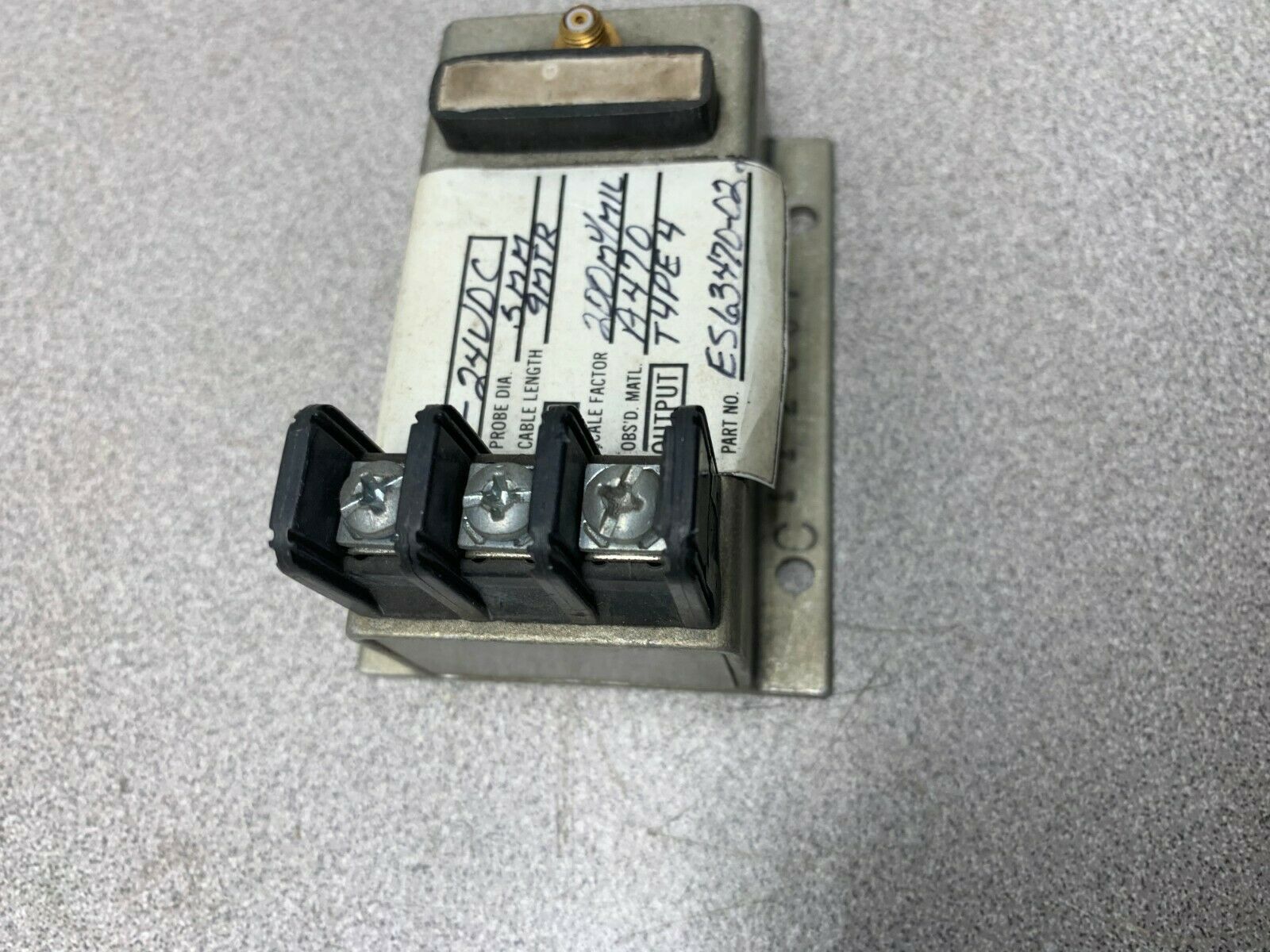 NEW NO BOX BENTLY NEVADA E563470-02 TRANSDUCER PROXIMITOR 200 MV/MIL, A470