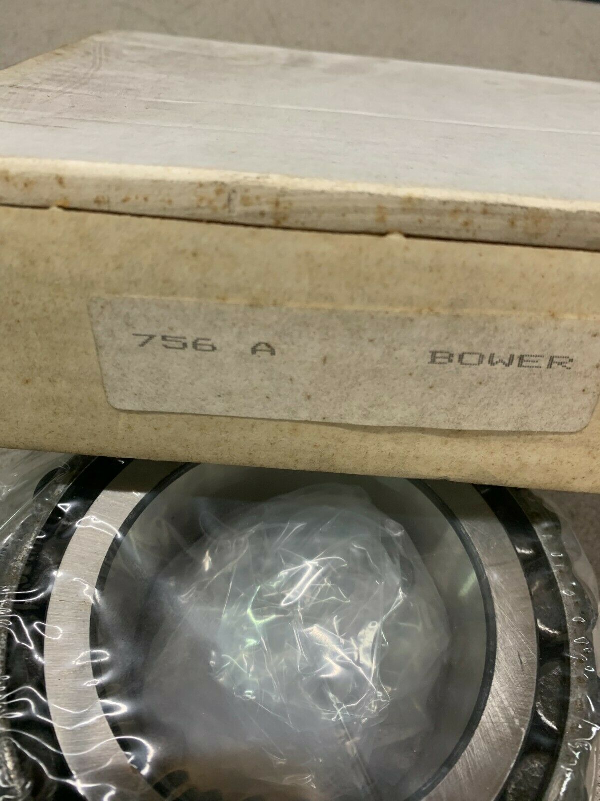 NEW IN BOX BOWER TAPERED ROLLER CONE BEARING 756A