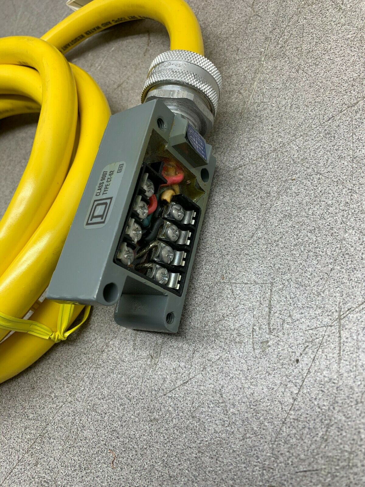 NEW SQUARE D LIMIT SWITCH RECEPTACLE 9007 CT62 Y1852