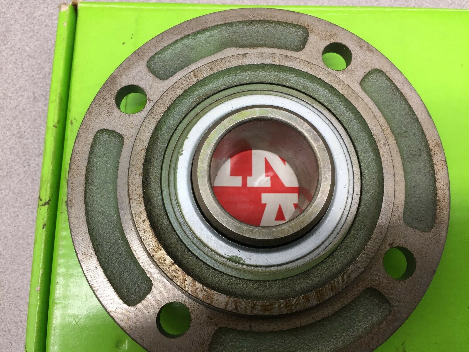 NEW IN BOX INA FLANGE BEARING RFE35