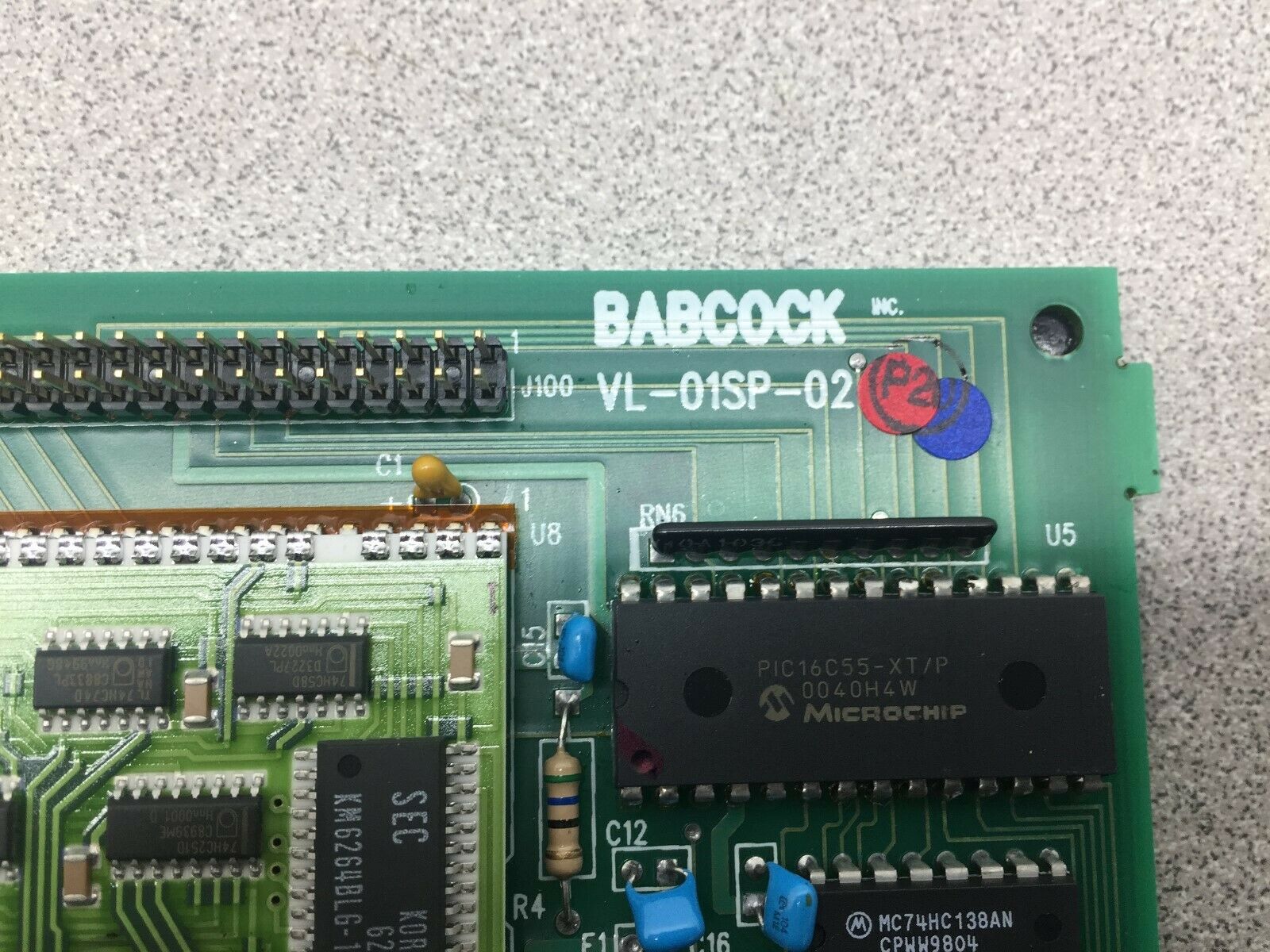 NEW NO BOX BABCOCK DIGITAL DISPLAY CONTROL BOARD VL-0SP-02