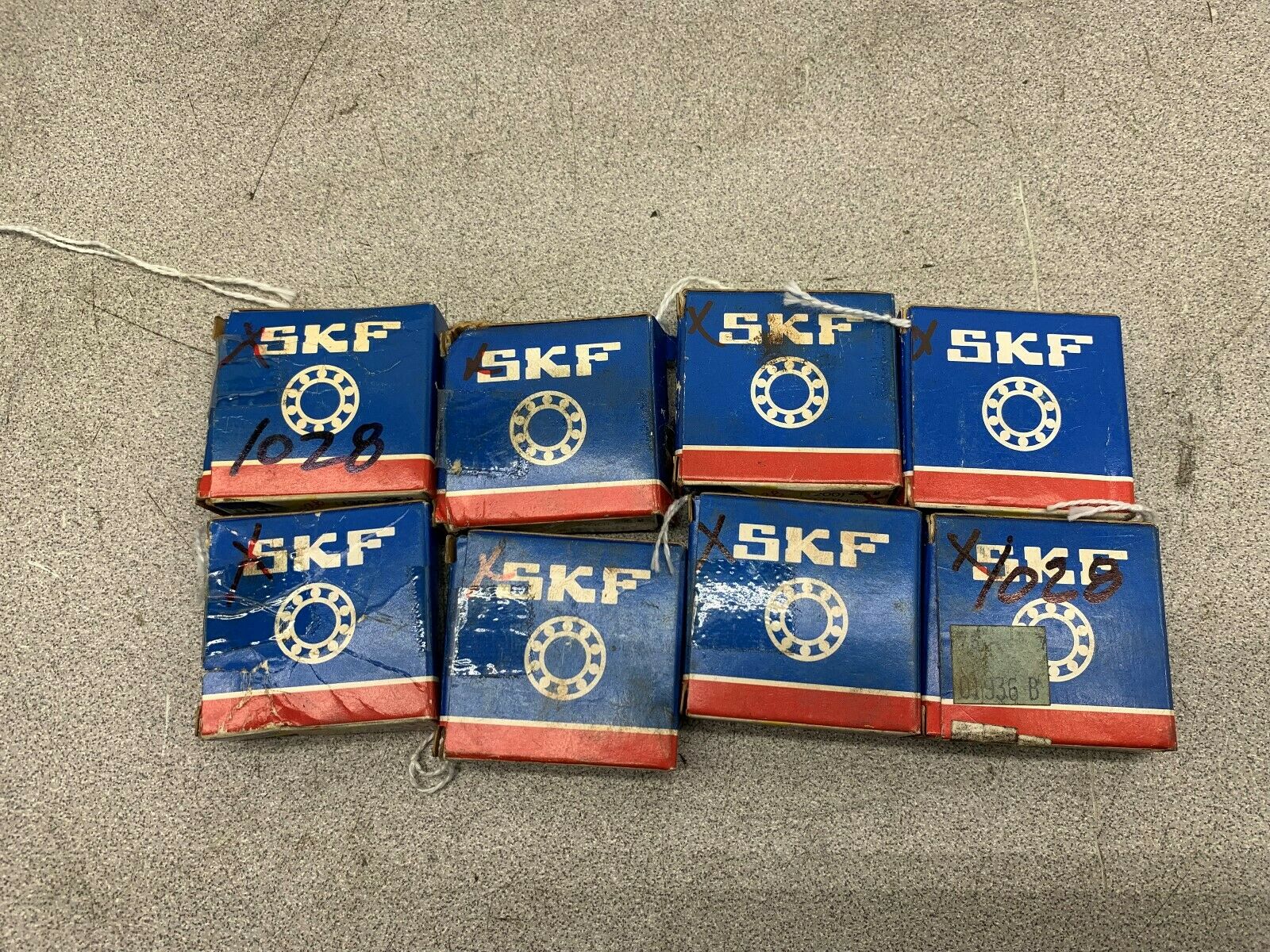 LOT OF 8 NEW IN BOX SKF BEARING 1200 ETN9