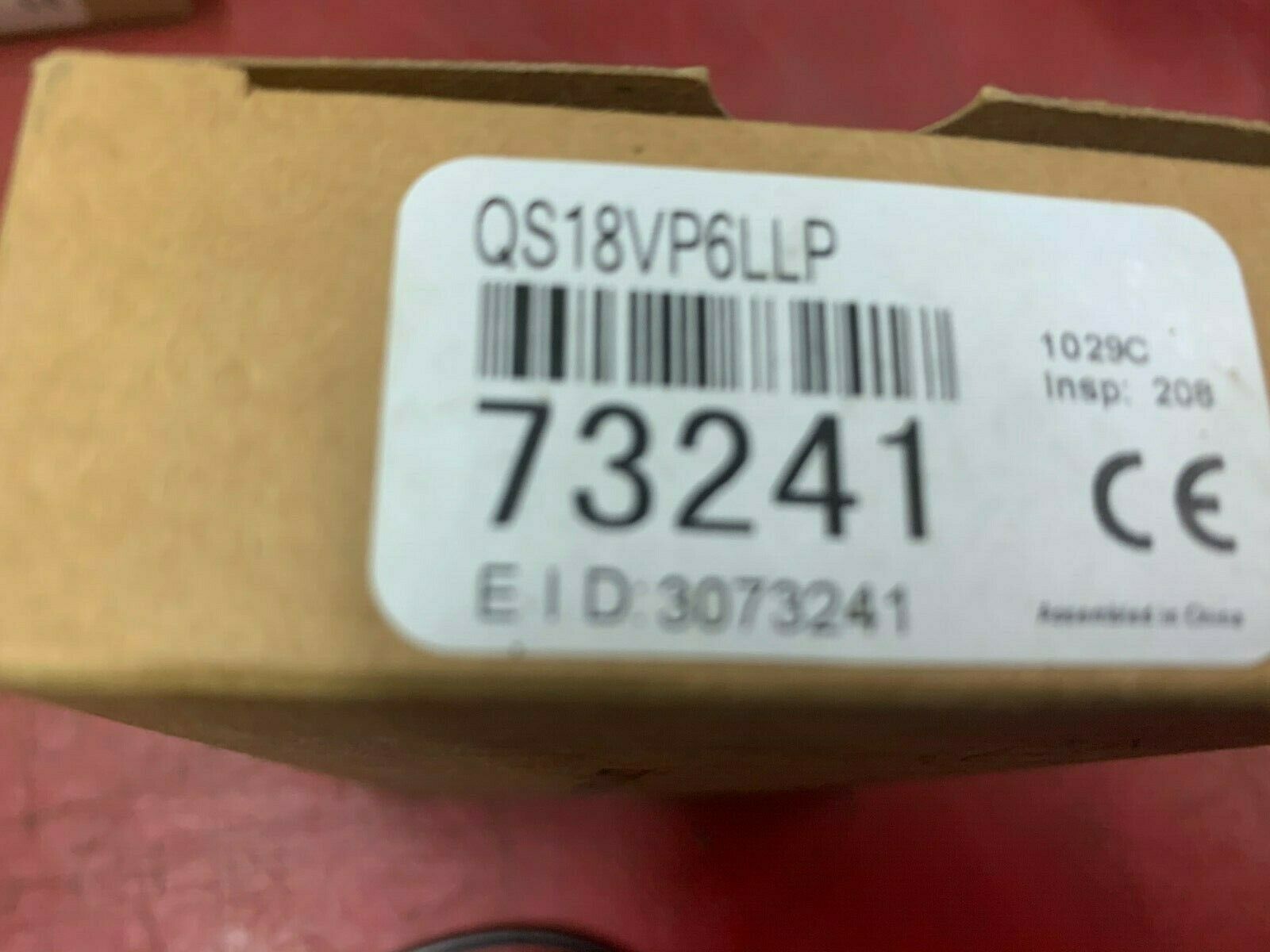 NEW IN BOX BANNER 73241 SENSOR QS18VP6LLP