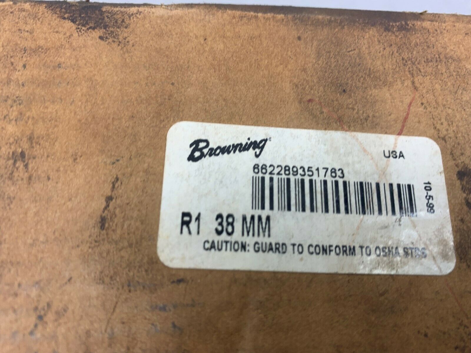 NEW IN BOX BROWNING BUSHING  R1 38 MM