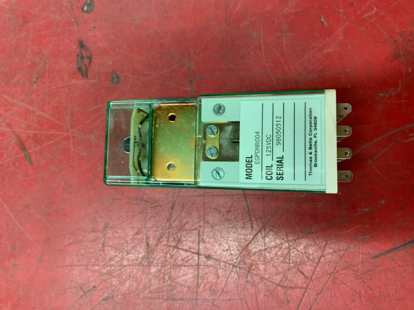 NEW NO BOX AGASTAT 125VDC. TIMING RELAY EGPDNR004