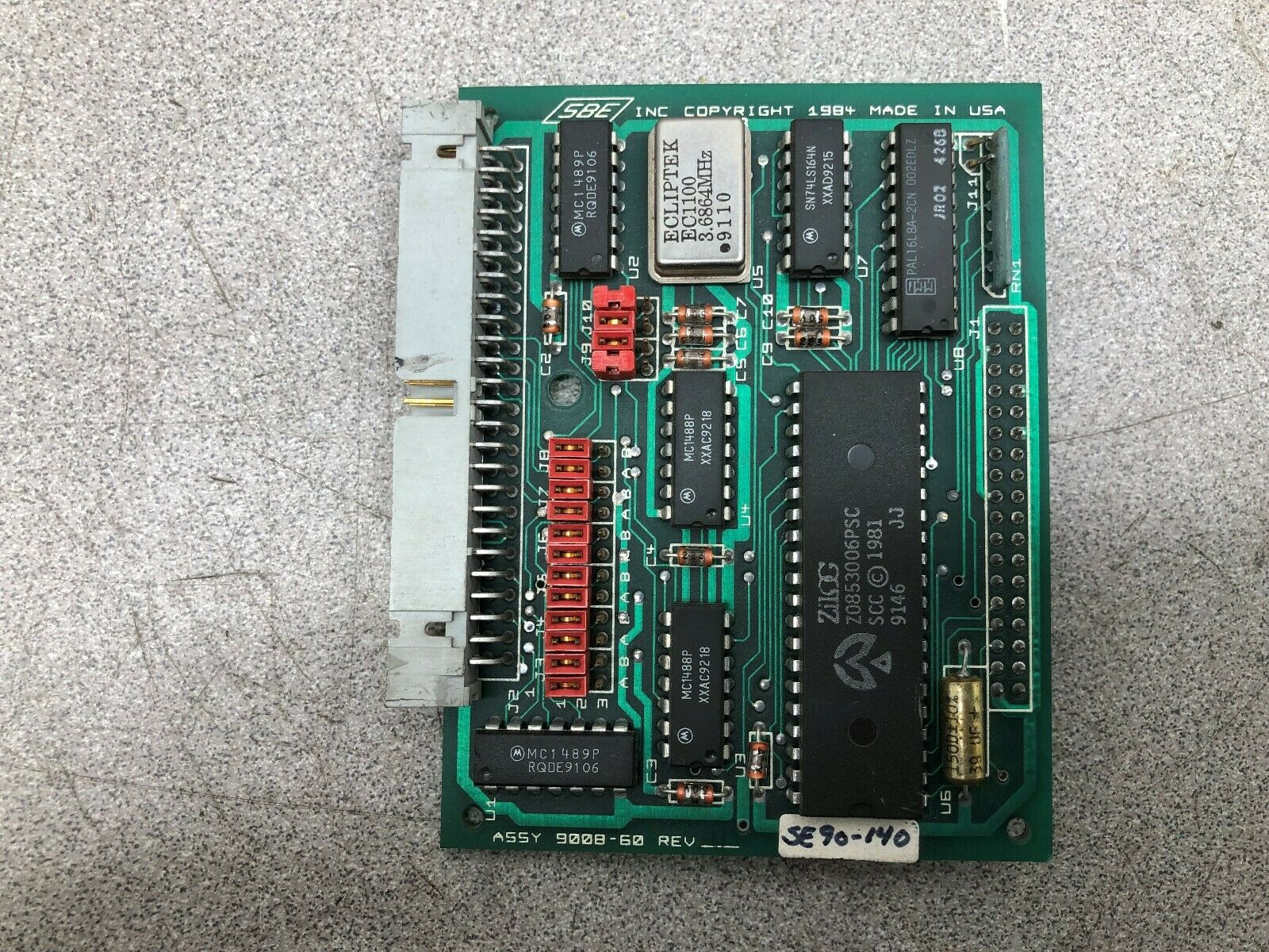 USED SBE CIRCUIT BOARD  9008-60