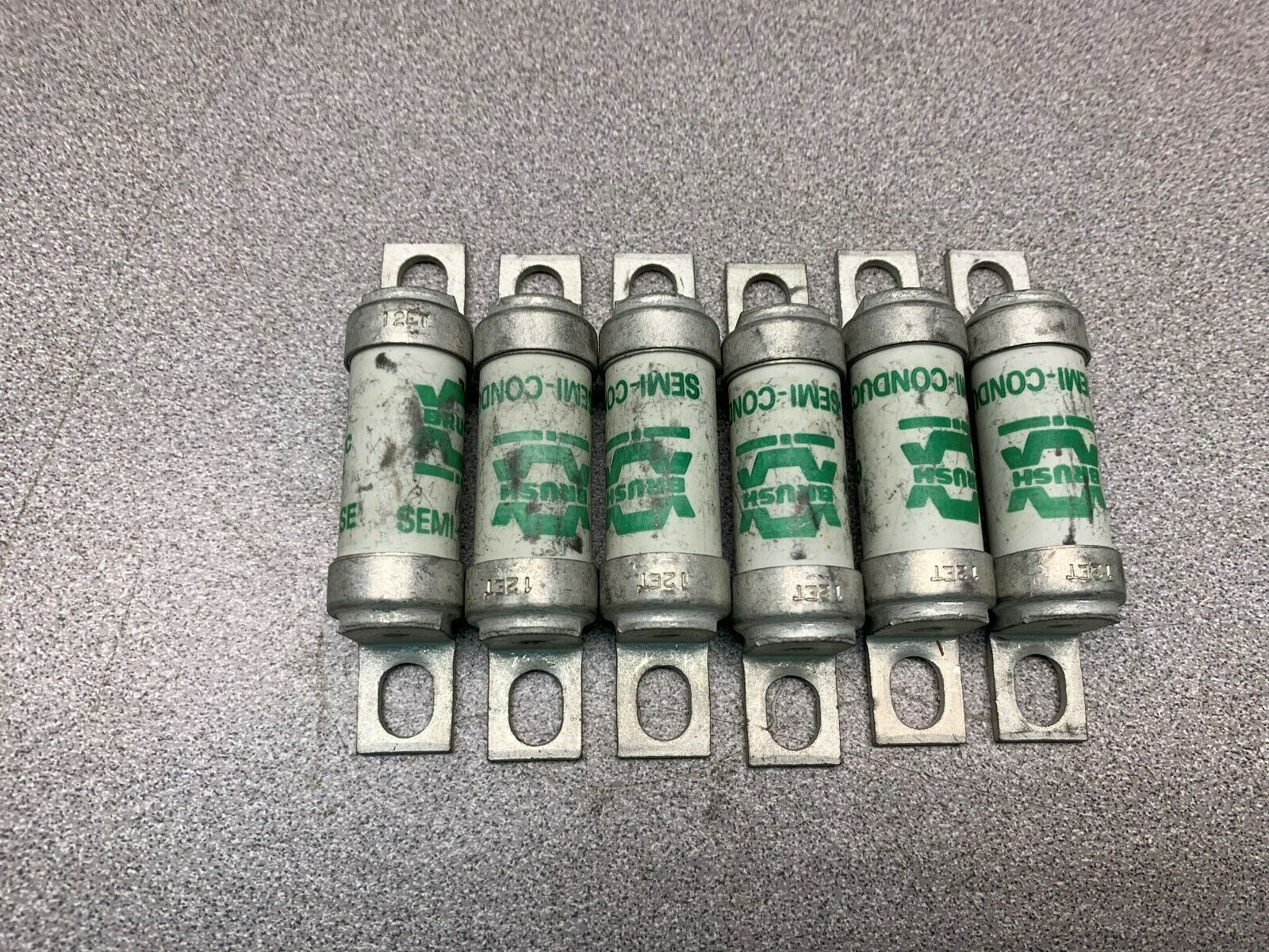 LOT OF 6 USED BRUSH FUSE BSS88.4