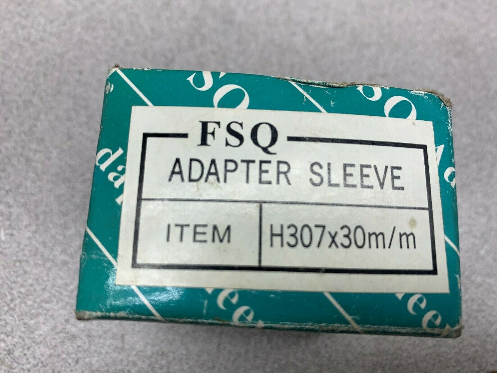 LOT OF 2 NEW IN BOX FSQ ADAPTER SLEEVE H307X30M/M