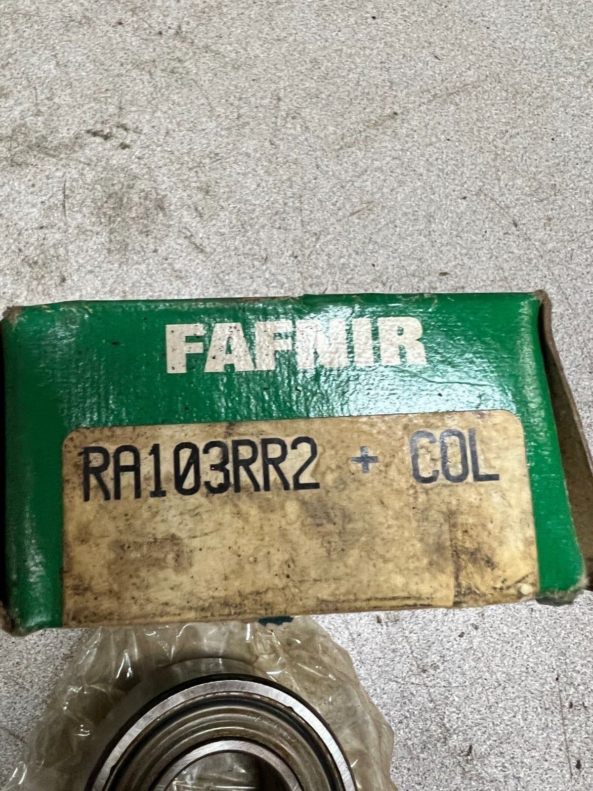 NEW IN BOX FAFNIR BALL BEARING RA103RR2+COL