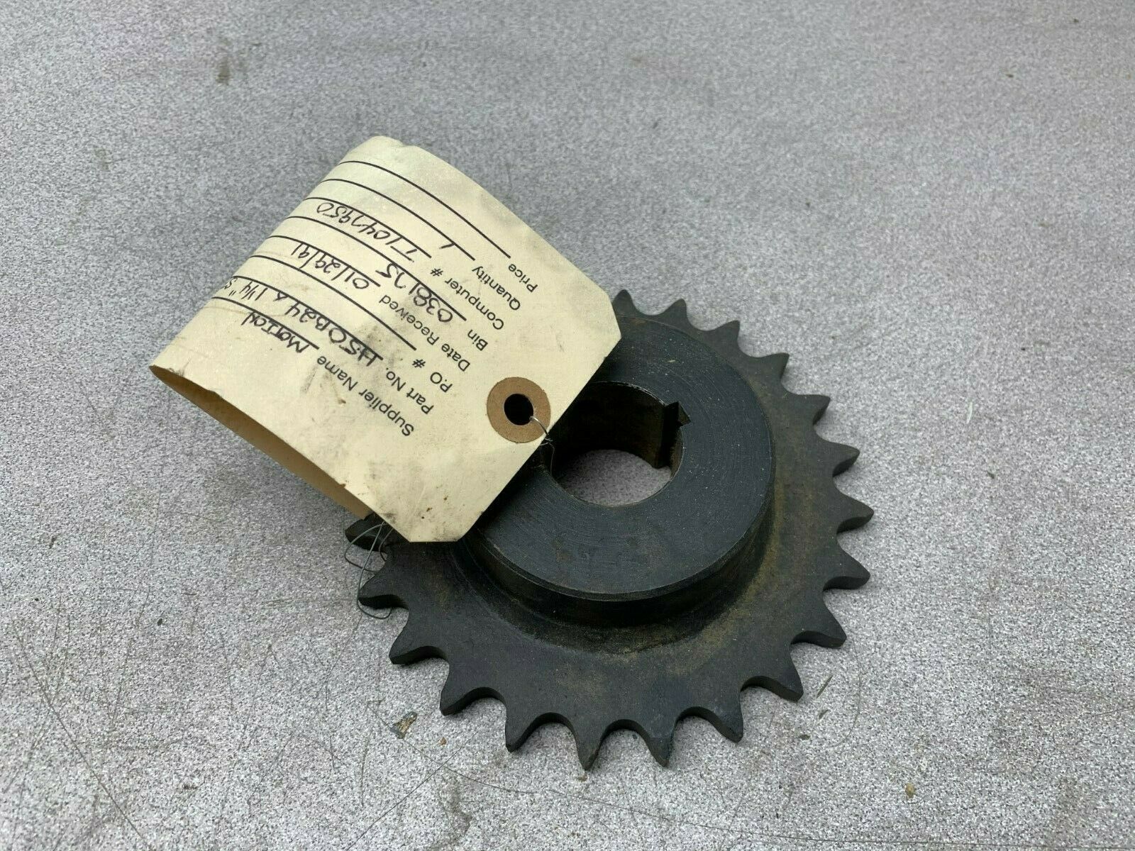 NEW NO BOX MARTIN 1-1/4" CHAIN SPROCKET 50B24H