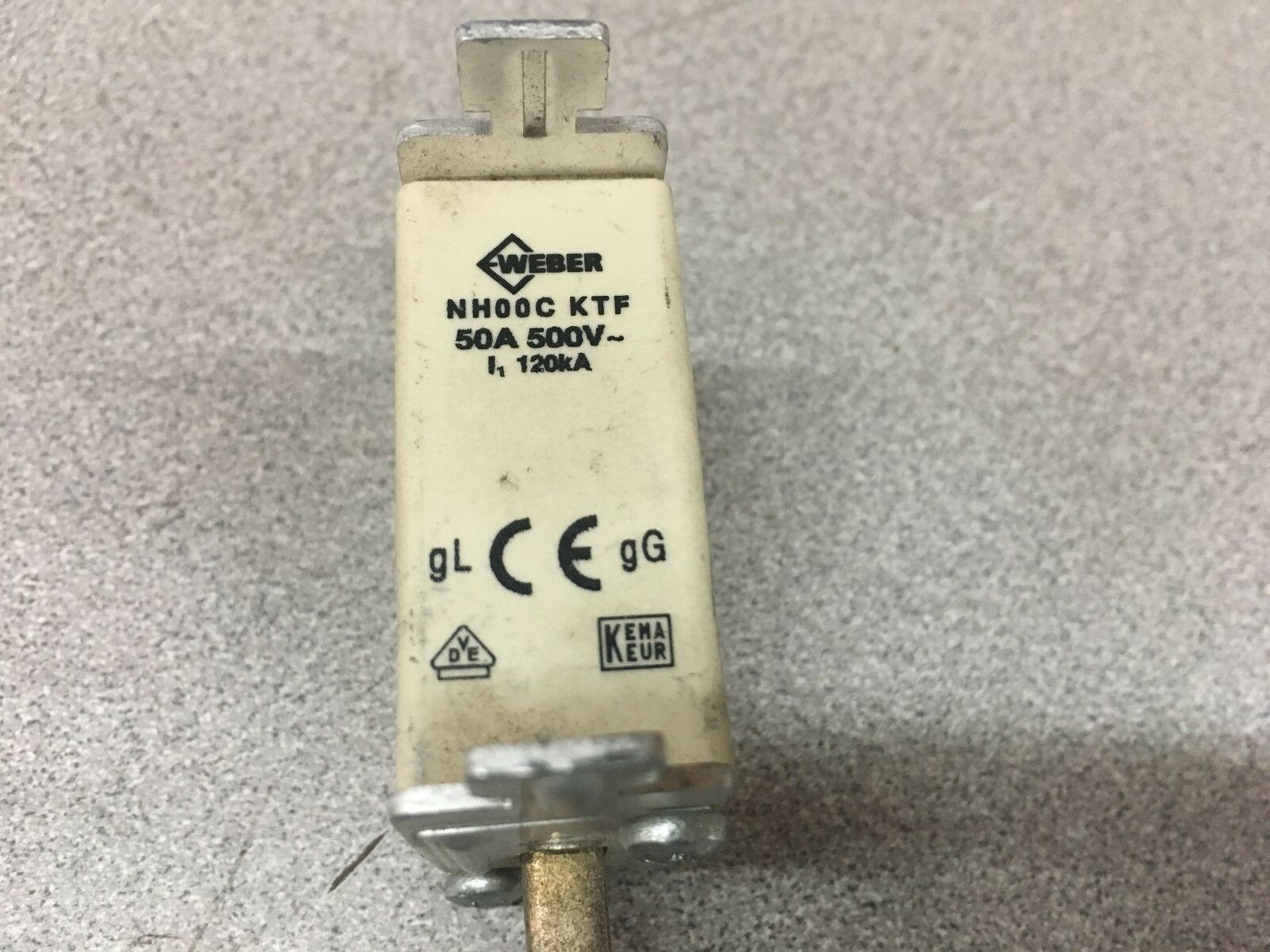 NEW NO BOX WEBER 50 AMP FUSE NH00C KTF