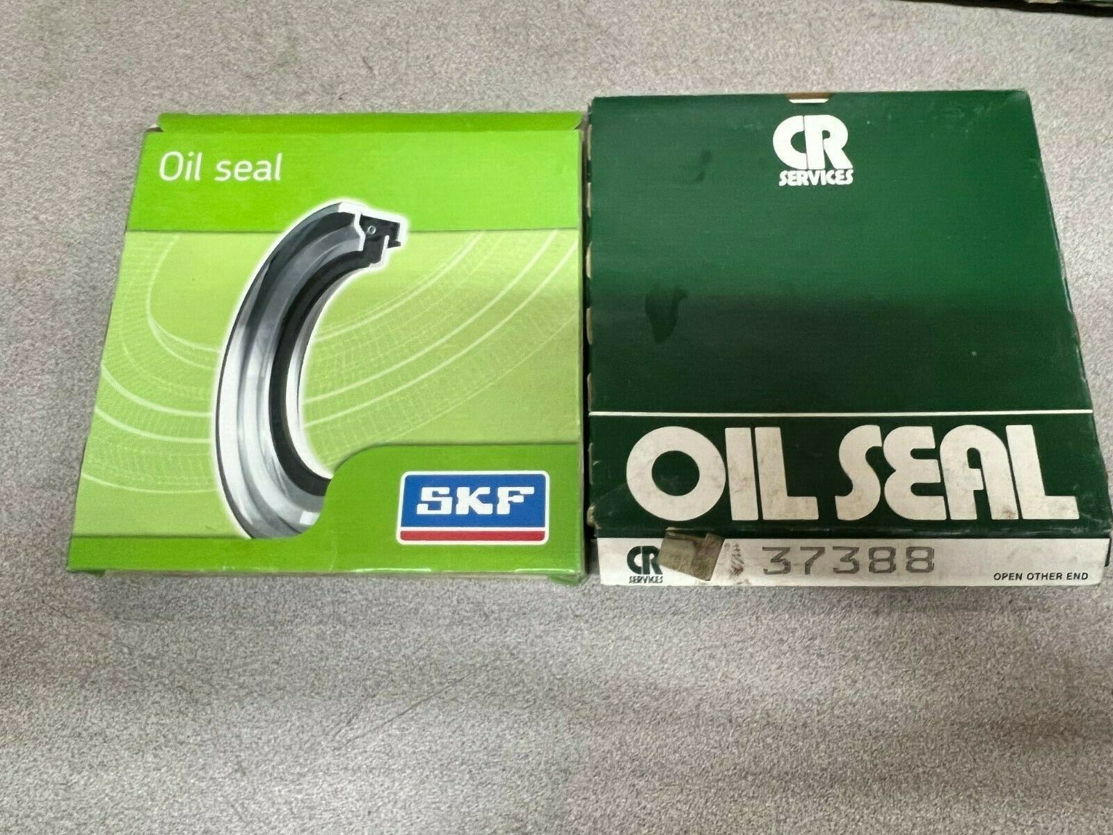 LOT OF 2 NEW IN BOX SKF/CHICAGO RAWHIDE OILSEAL 37388