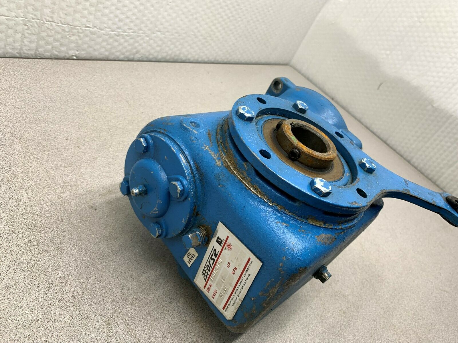 USED MORSE GEAR SPEED REDUCER 15:1 RATIO 20GSA