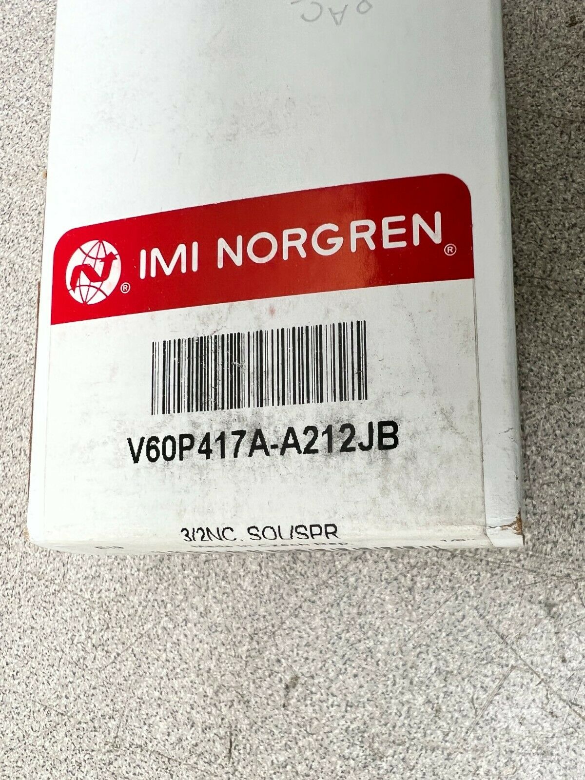 NEW IN BOX NORGREN VALVE V60P417A-A212JB