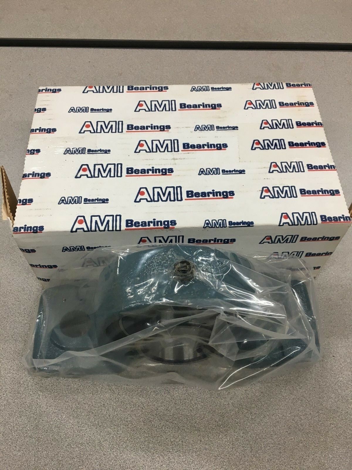 NEW IN BOX AMI PILLOW BLOCK BEARING 2-3/16" BORE UCEP211-35