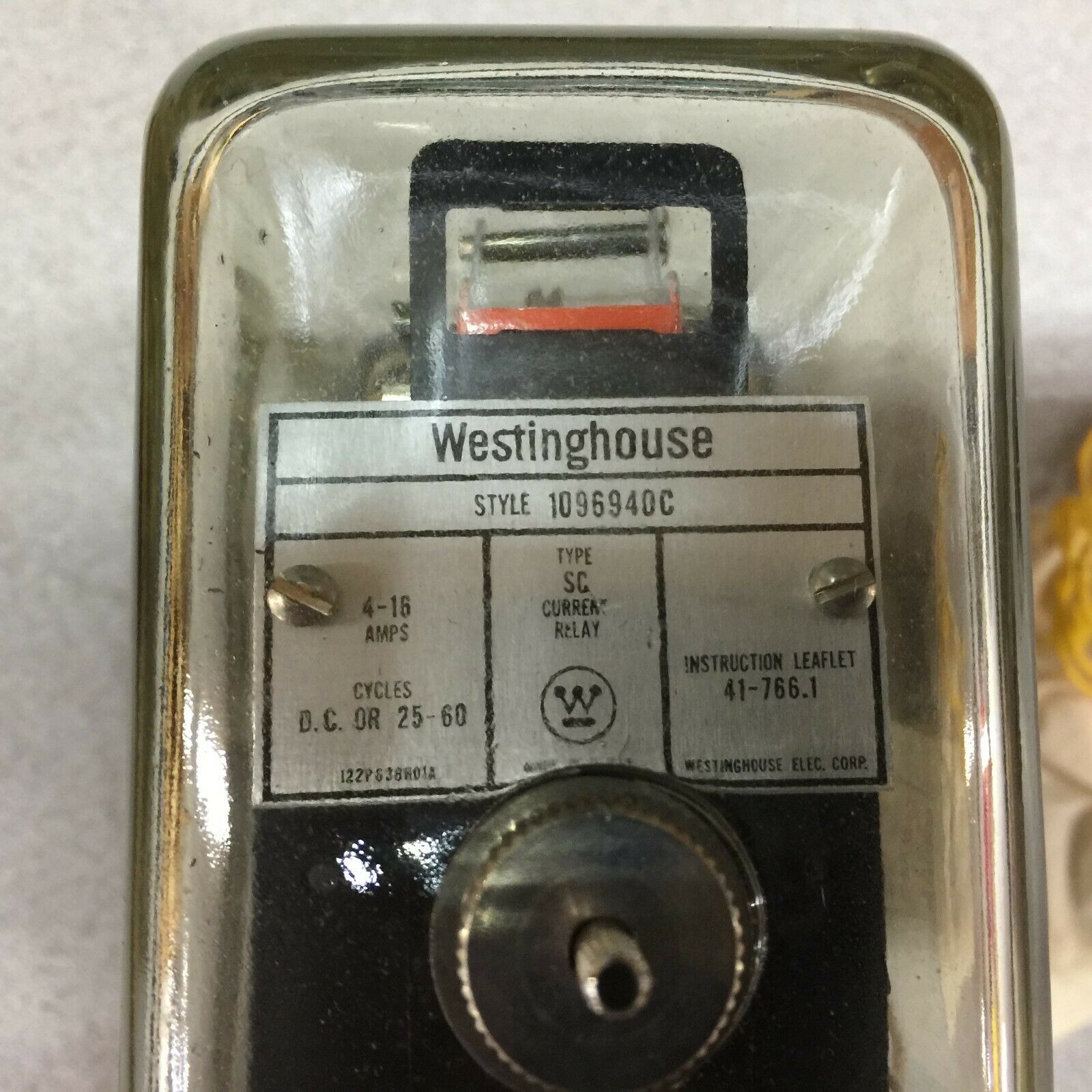 NEW IN BOX WESTINGHOUSE 4-16AMP TYPE SC INSTANTANIOUS TRIP UNIT 1096940