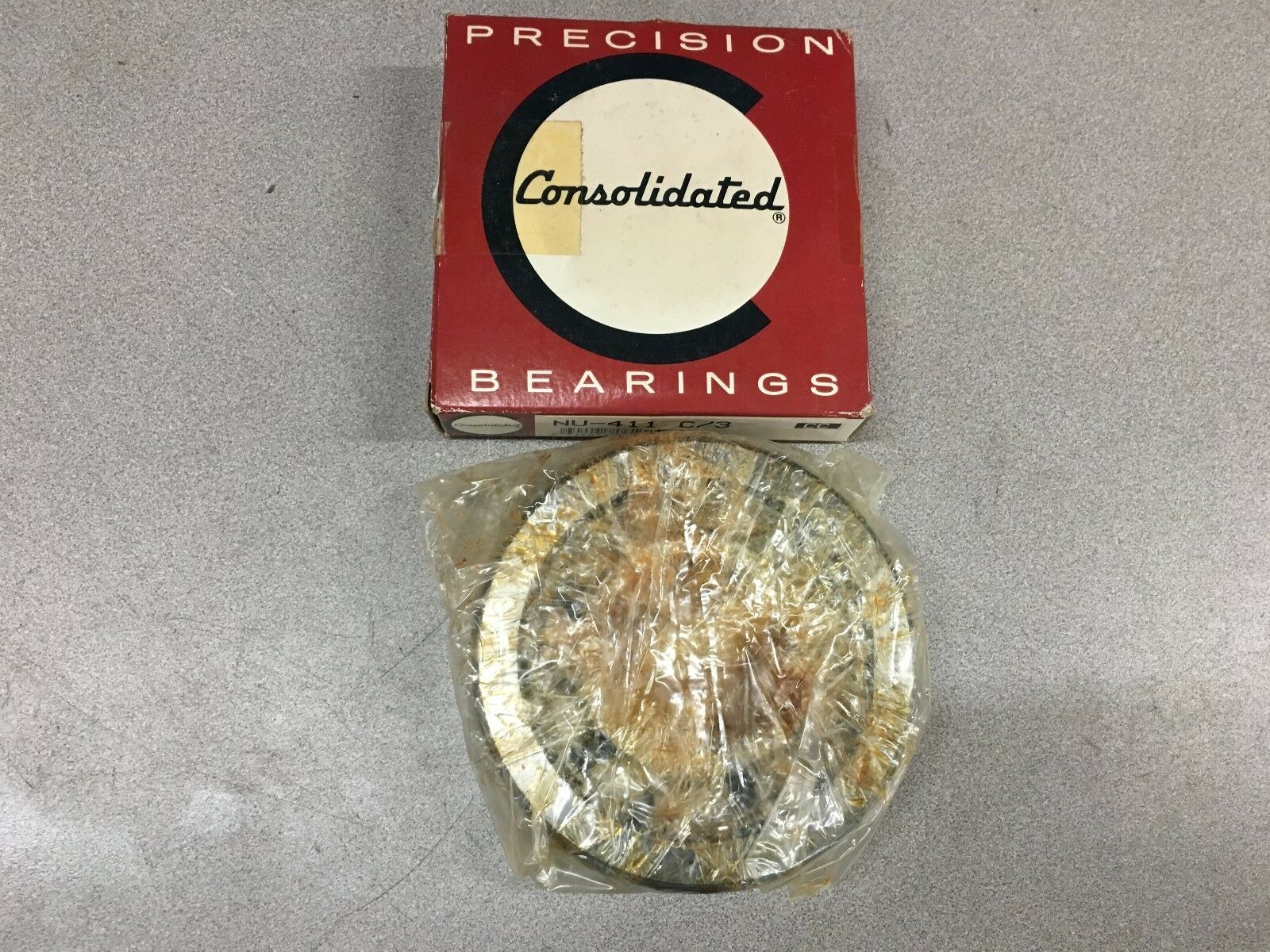 NEW IN BOX CONSOLIDATED CYLINDRICAL BEARING NU 411 C/3