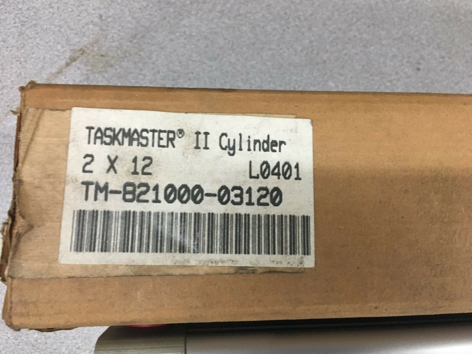 NEW IN BOX REXROTH TASKMASTER PNEUMATIC CYLINDER TM821000-3120