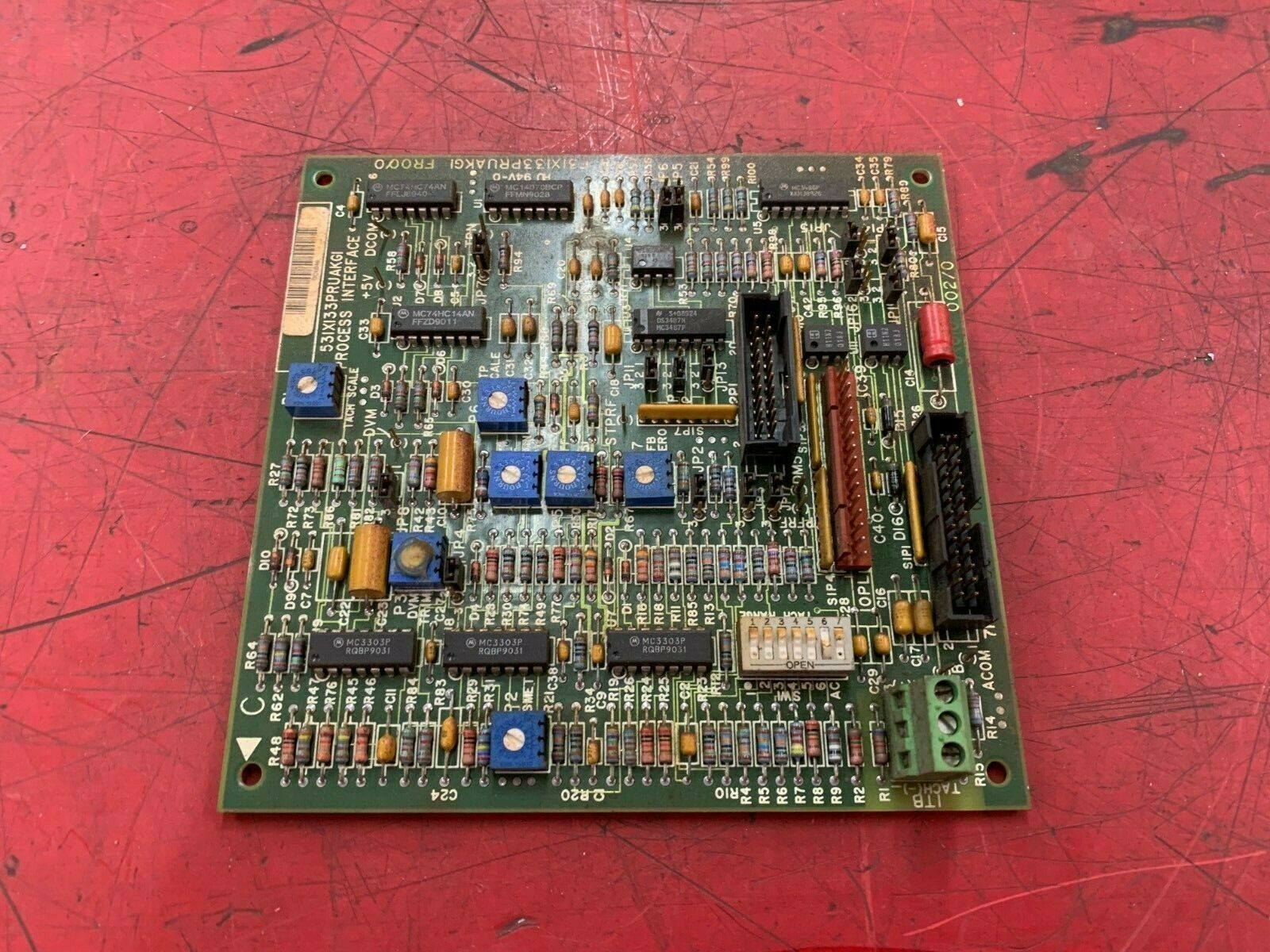 USED GENERAL ELECTRIC 531X133PRUAKGI PROCESS INTERFACE BOARD F31X133PRUAKGI