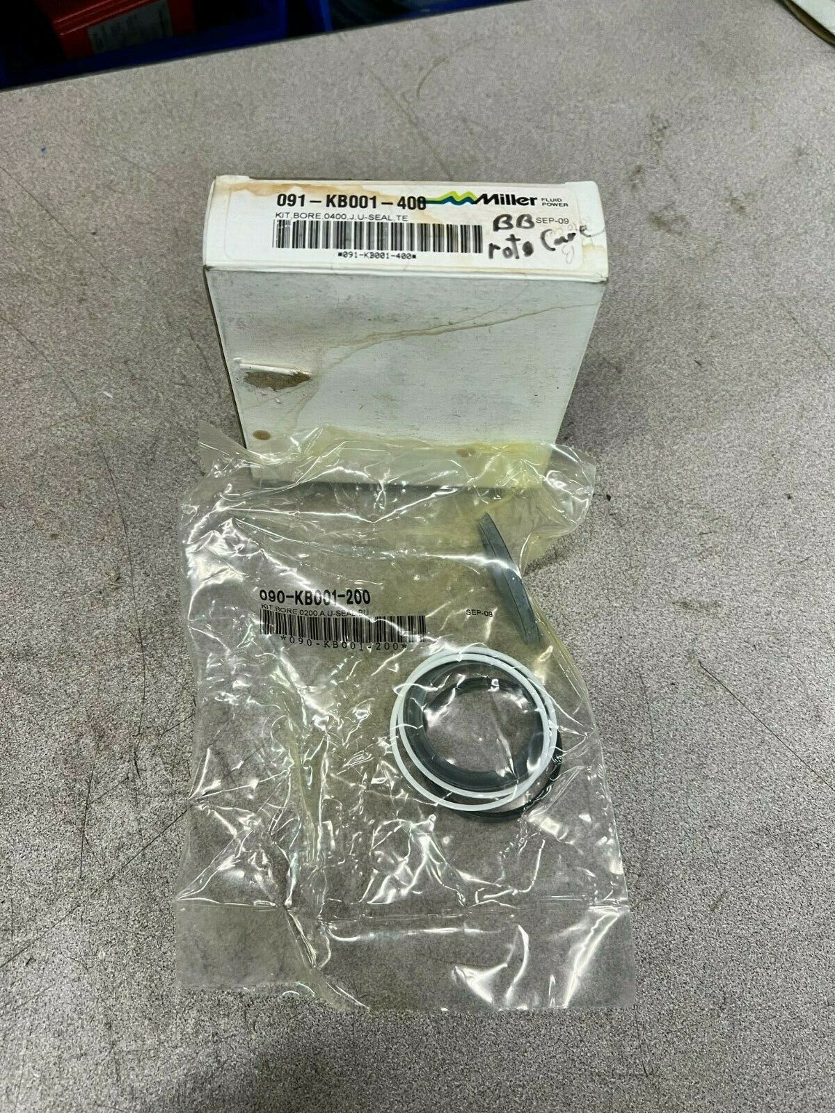 NEW IN BOX MILLER SEAL KIT 091-KB001-400