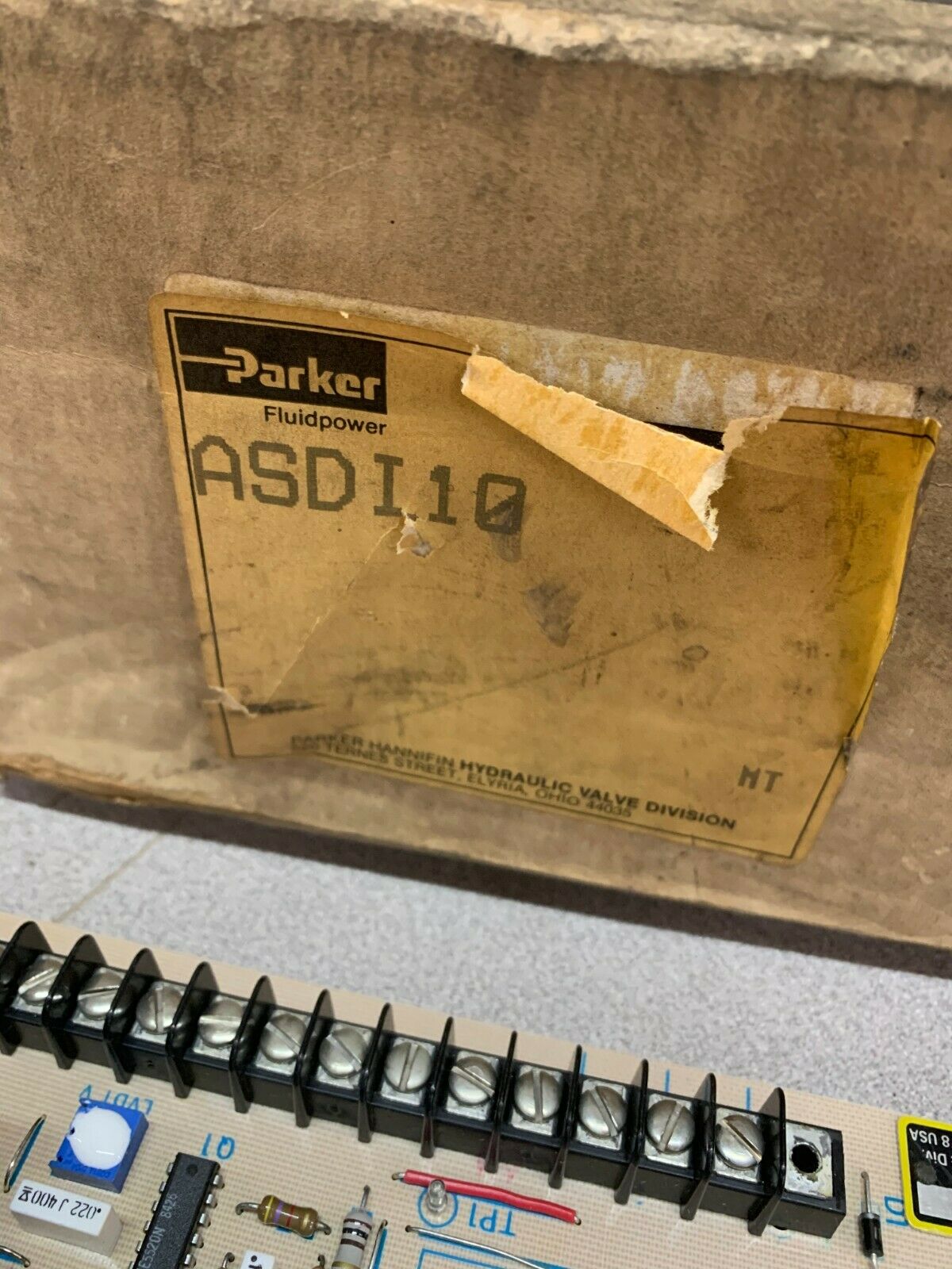 NEW PARKER CIRCUIT BOARD ASDI10 MT