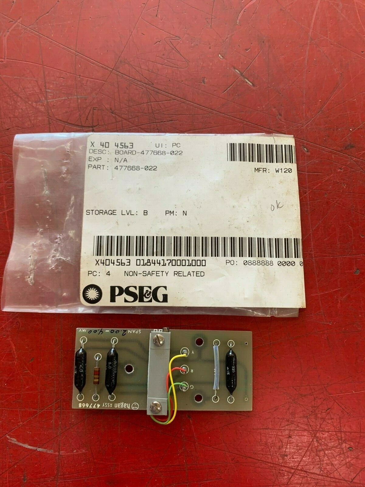 NEW NO BOX WESTINGHOUSE CIRCUIT BOARD 477668-022