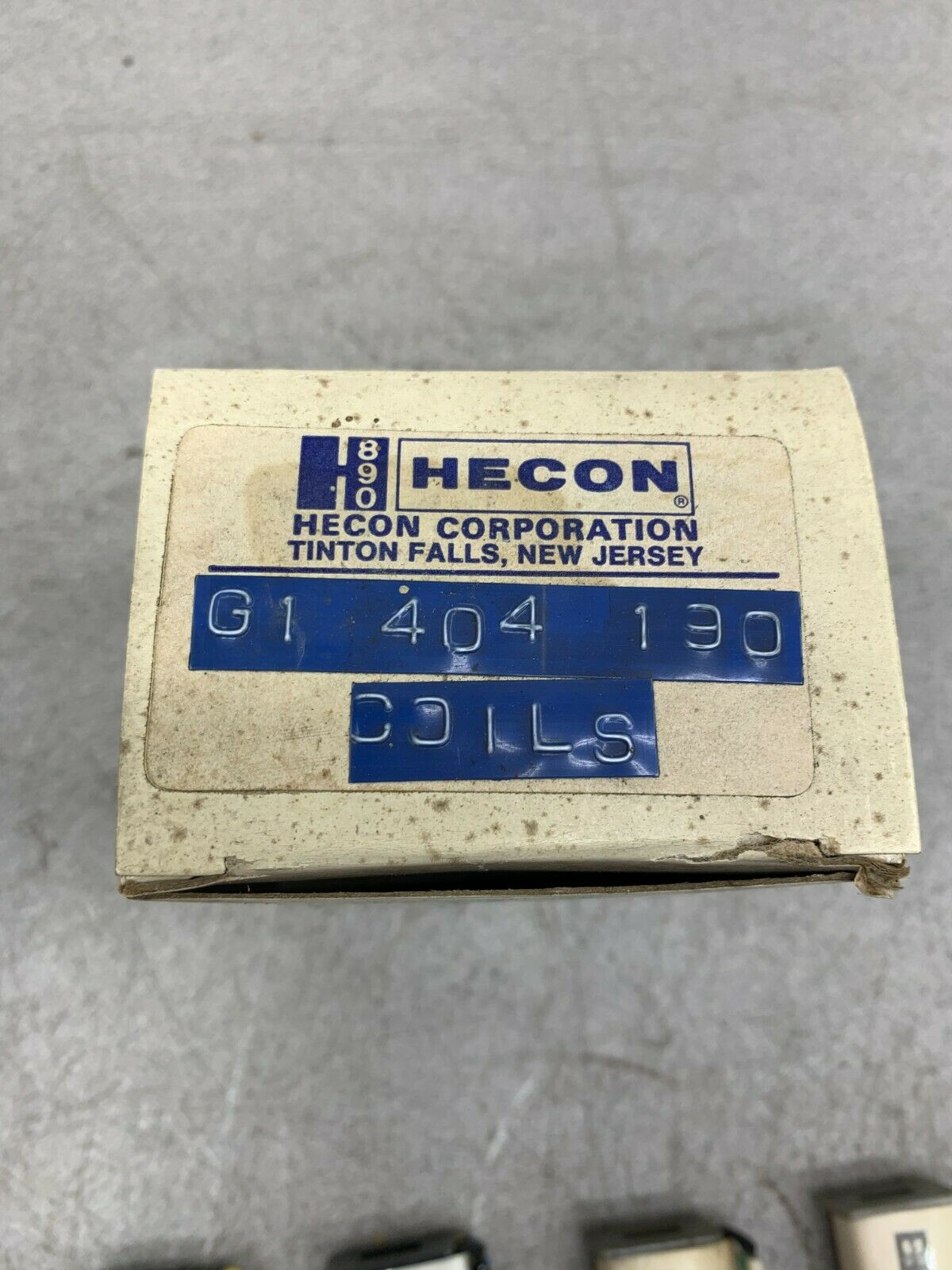 BOX OF 9 NEW IN BOX HECON COILS G1 404 190