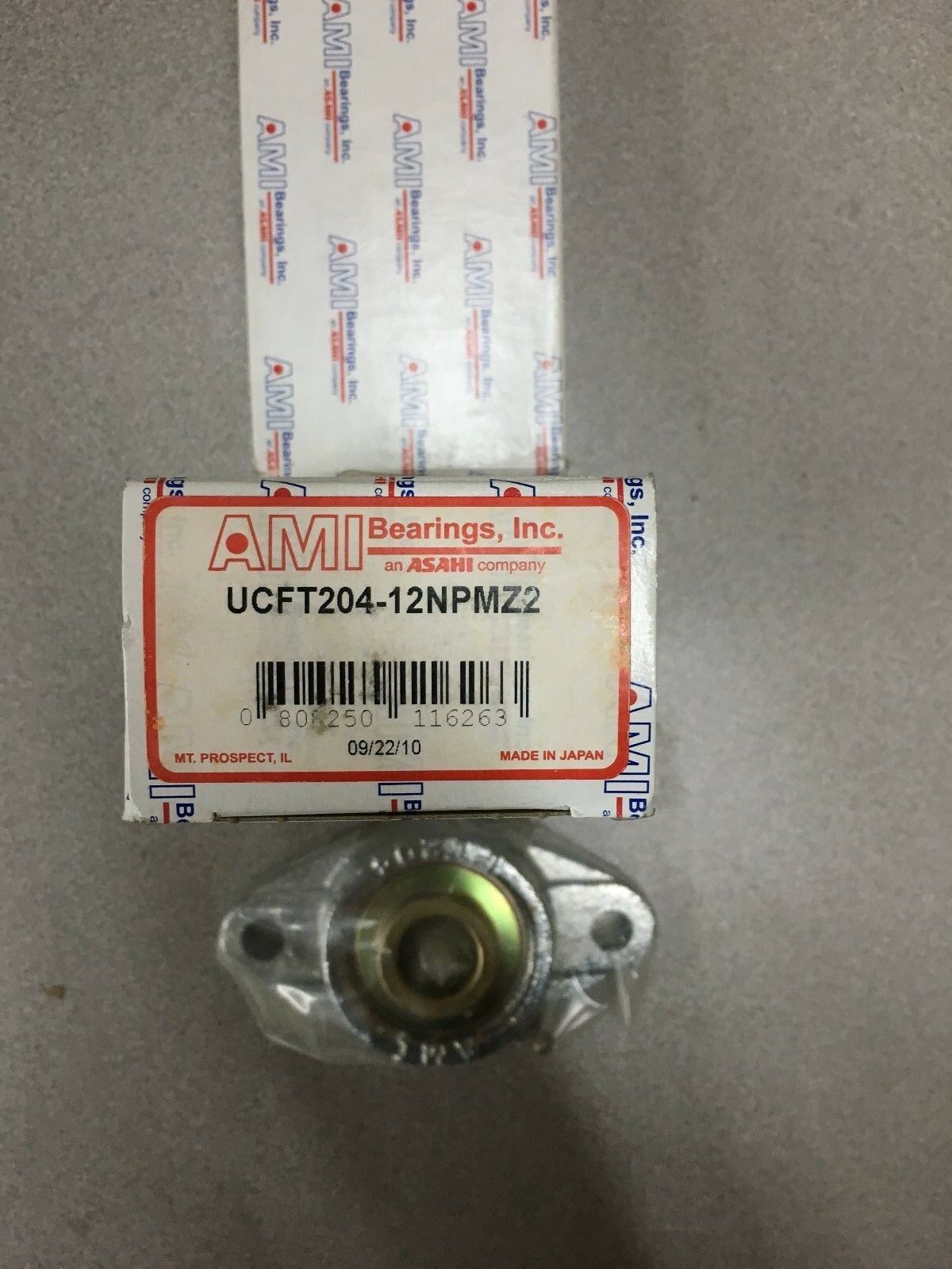 NEW IN BOX AMI BEARING UCFT204-12NPMZ2