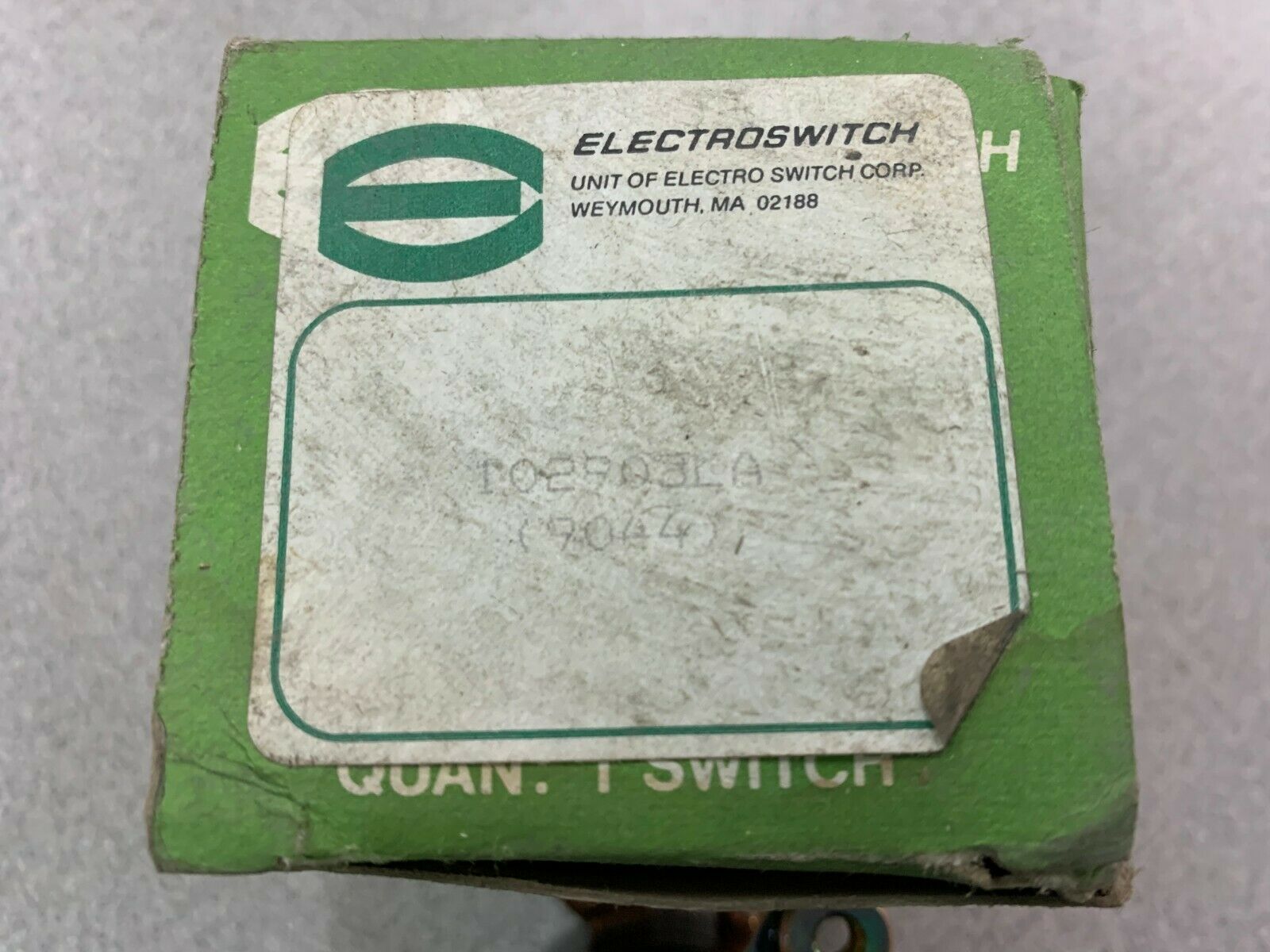 NEW IN BOX ELECTROSWITCH ROTARY SWITCH 102903LA 9044