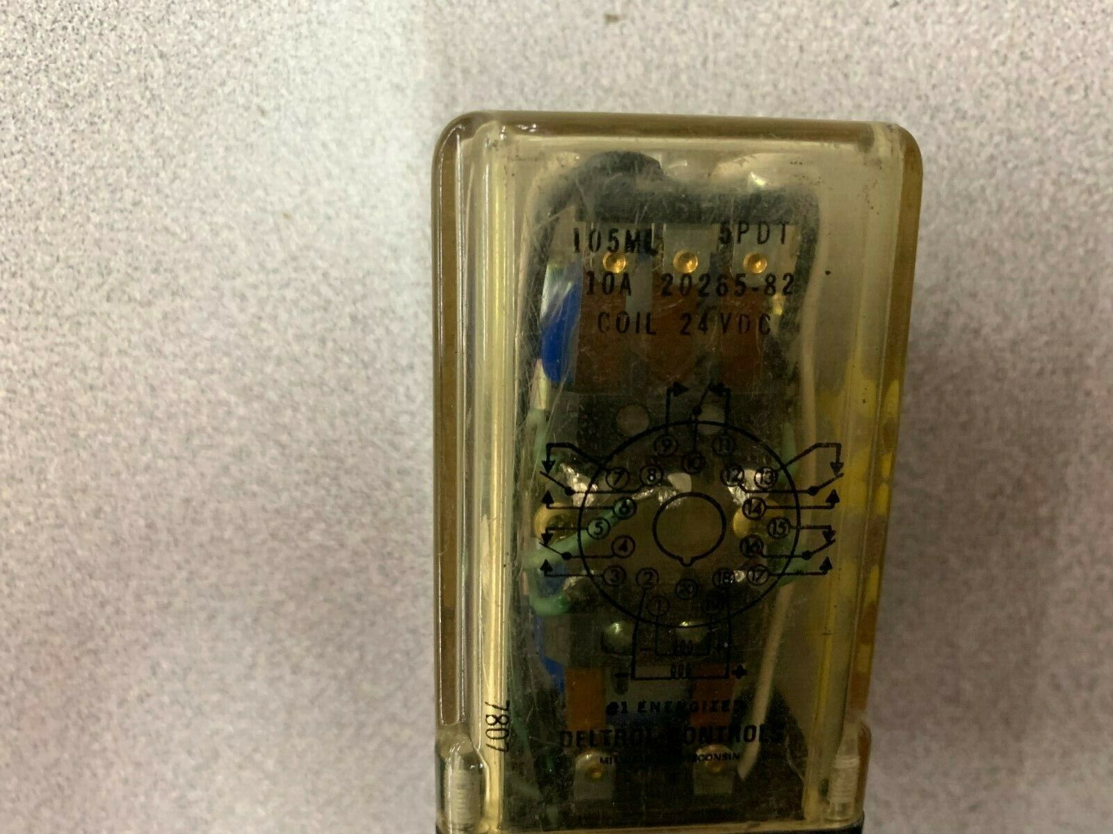 USED DELTROL RELAY 105ML5PDT