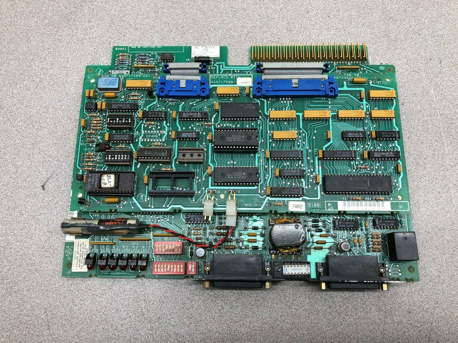 USED GE FANUC BASIC 12K I/O MODULE IC600BF944L